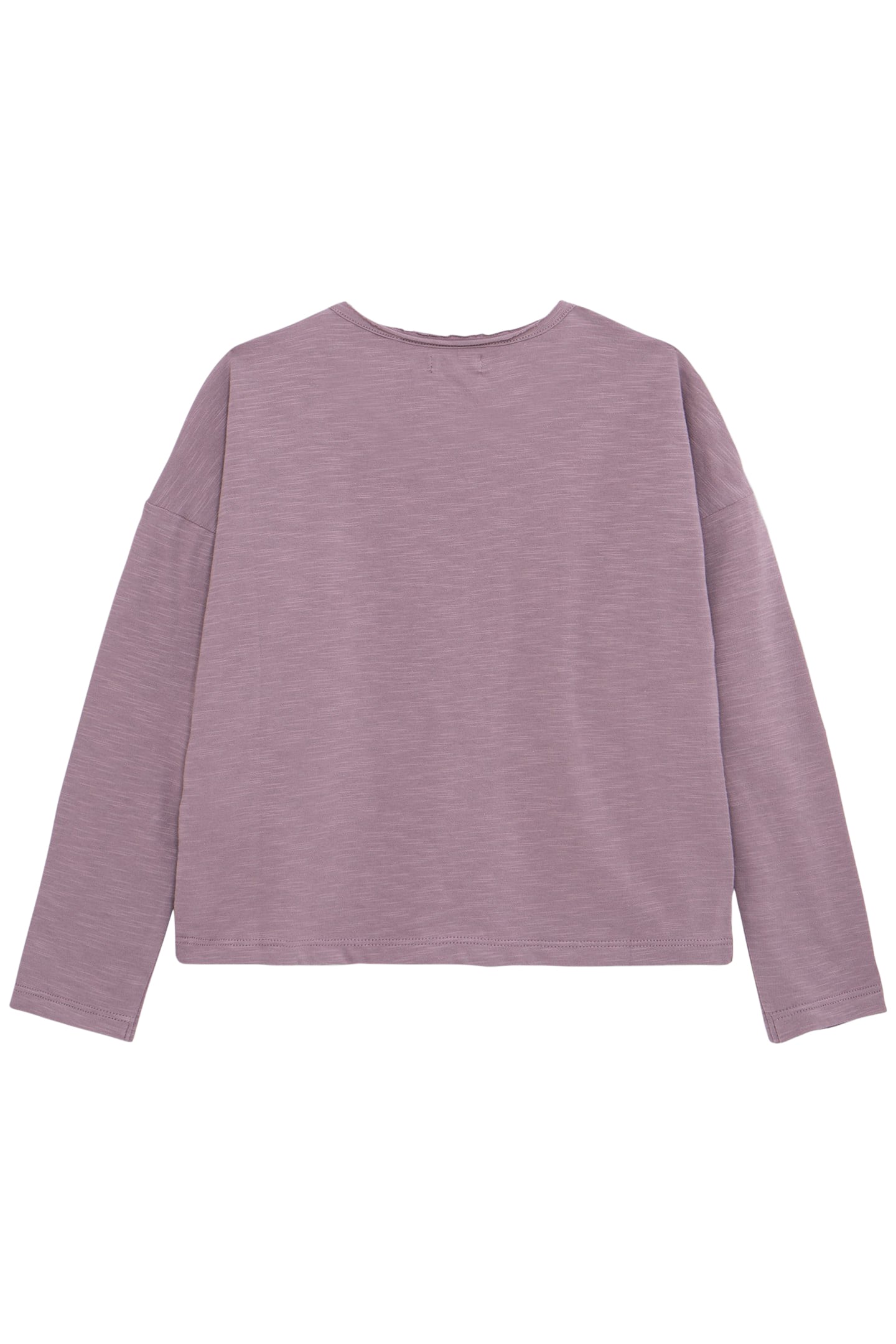GIRL'S LILAC ORGANIC COTTON VISUAL MOON T-SHIRT 2