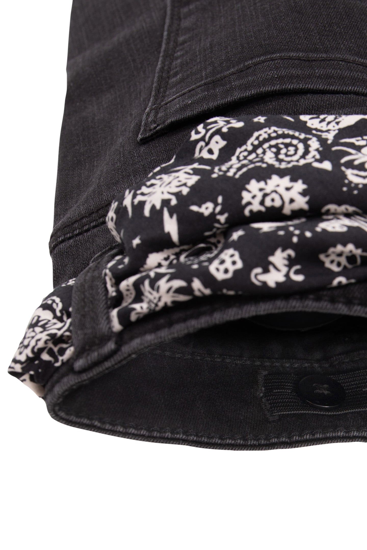SLIM BLACK SKINNY JEANS-GIRL'S BELT 7