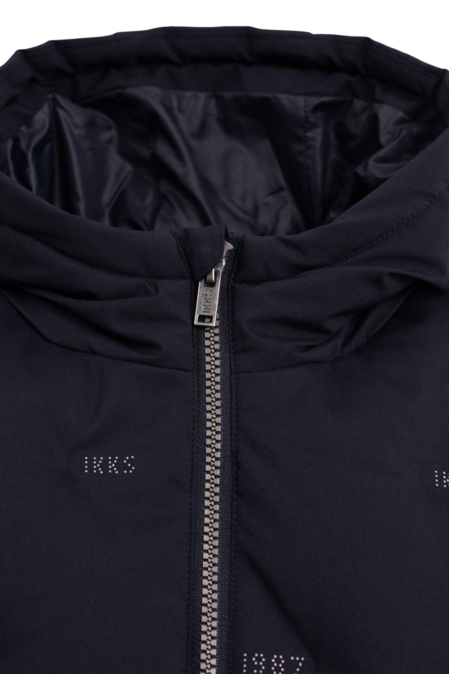 BOYS' NAVY DOWN JACKET WITH REMOVABLE SLEEVES 5