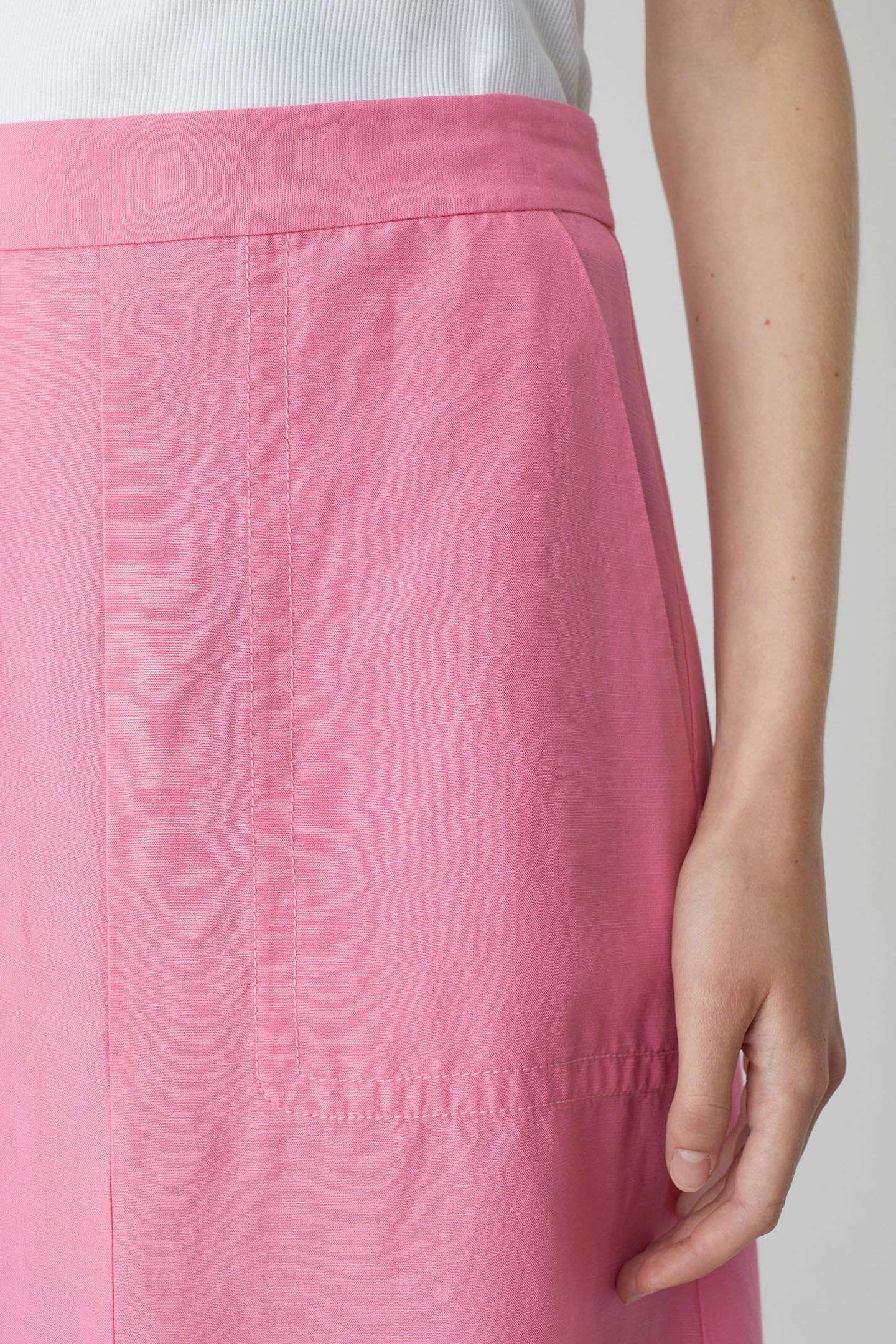 POCKET SEAM SKIRT SKIRTS PINK LILIES 5