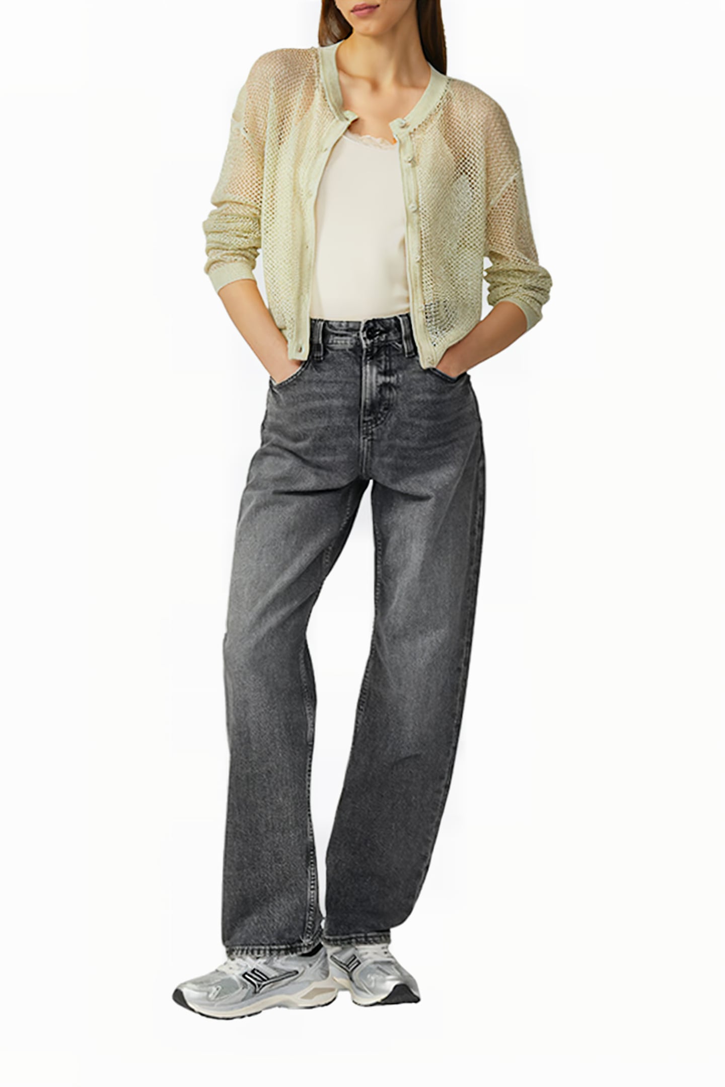 S.OLIVER-QS CARDIGAN YELLOW 2