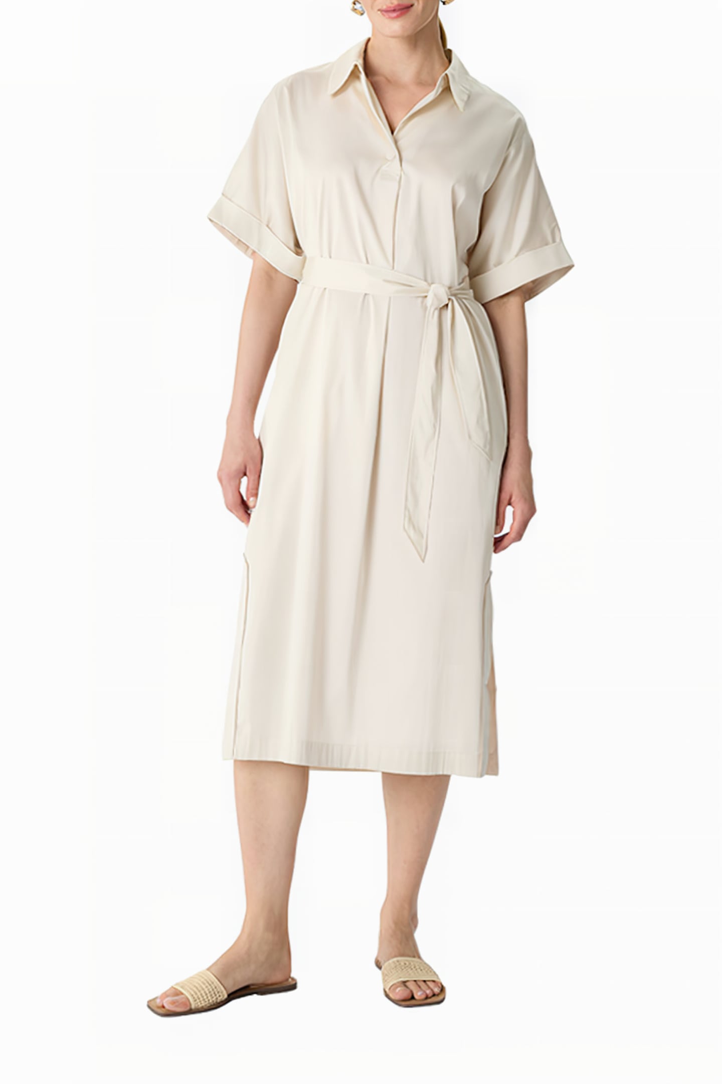 COMMA DRESSES BEIGE 4