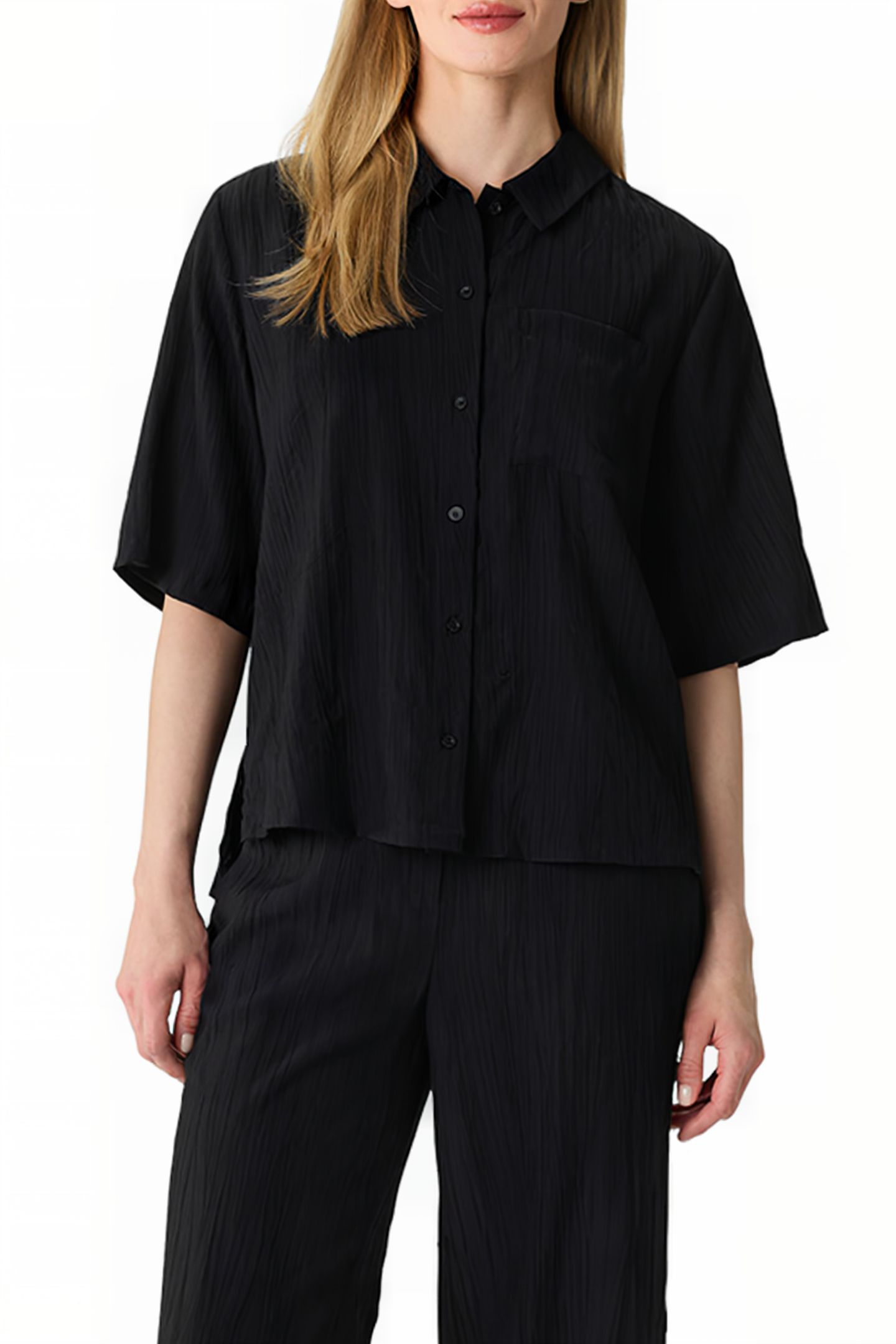 COMMA BLOUSES BLACK 1
