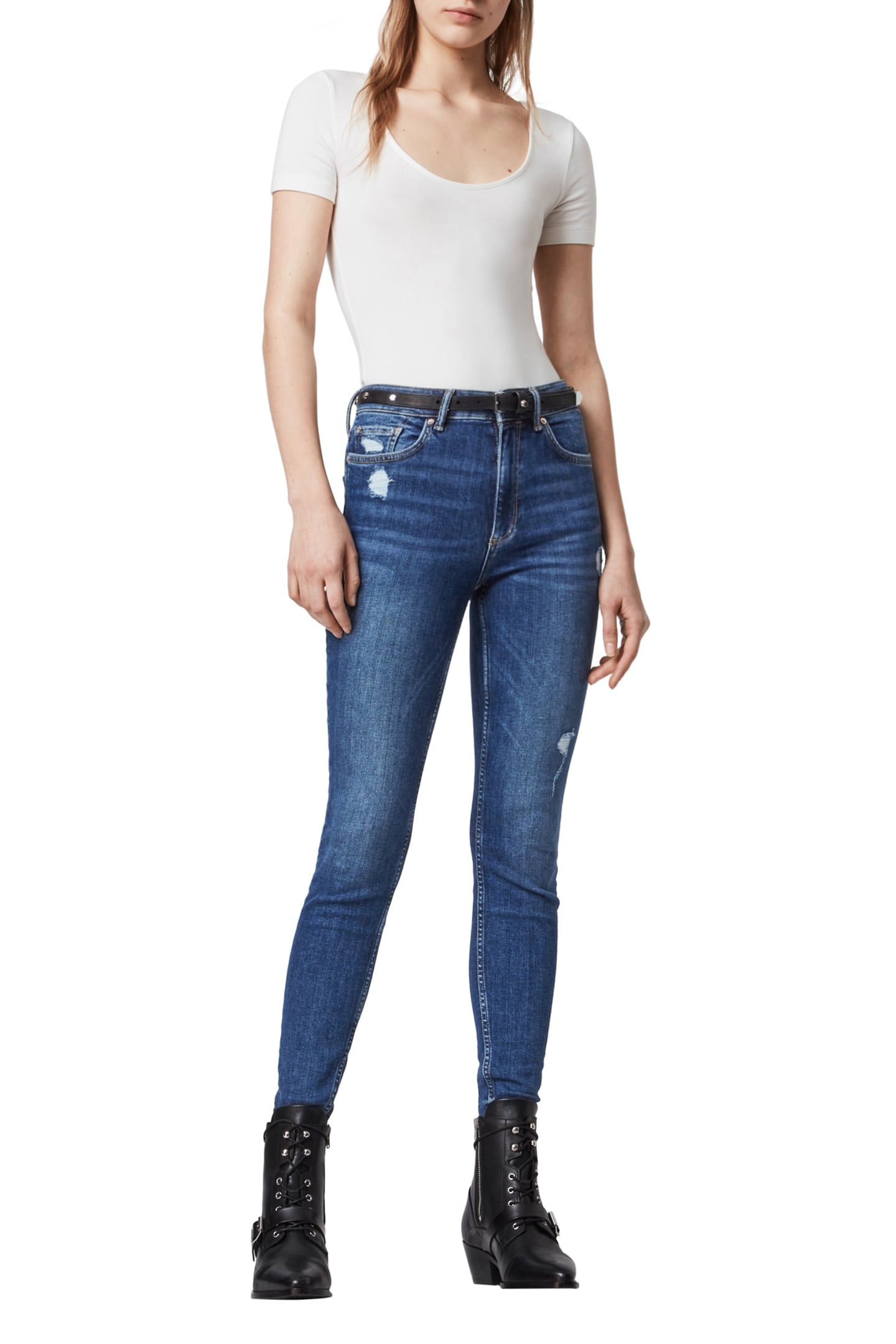 DAX JEAN MID INDIGO BLUE 1