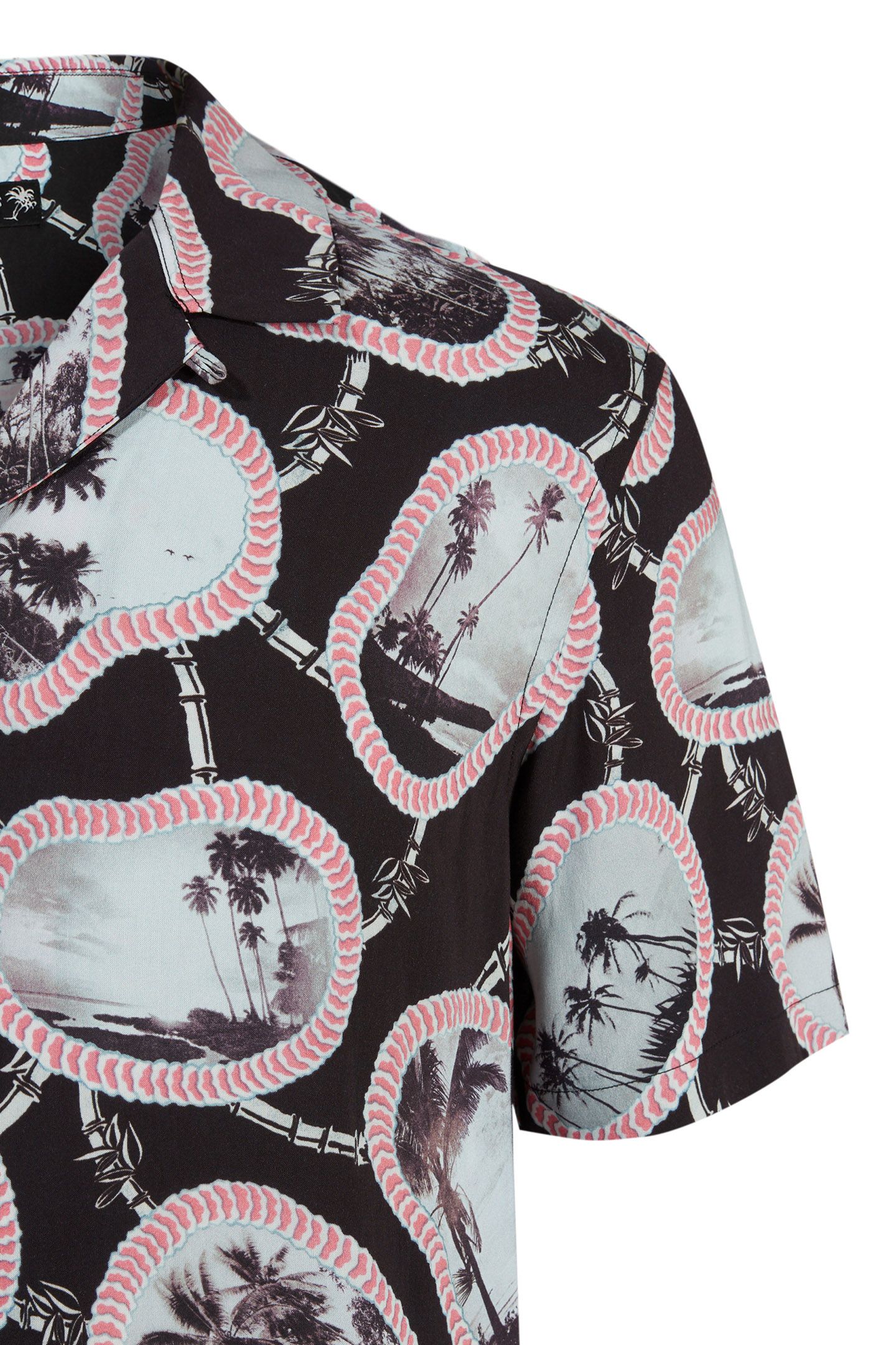 ISLANDZ SS SHIRT JET BLACK 4
