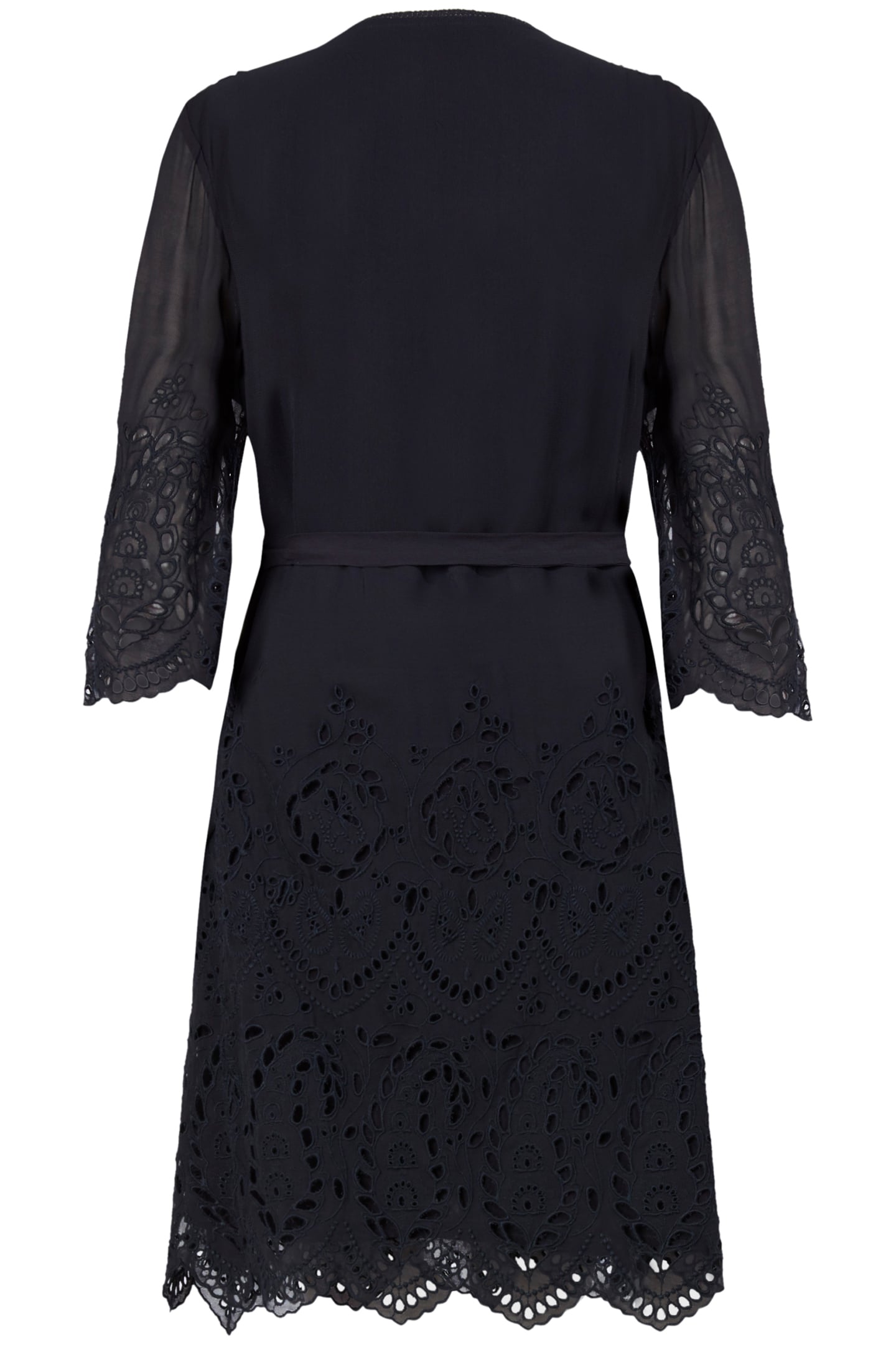 ZARIAH LS DRESS INK BLUE 2