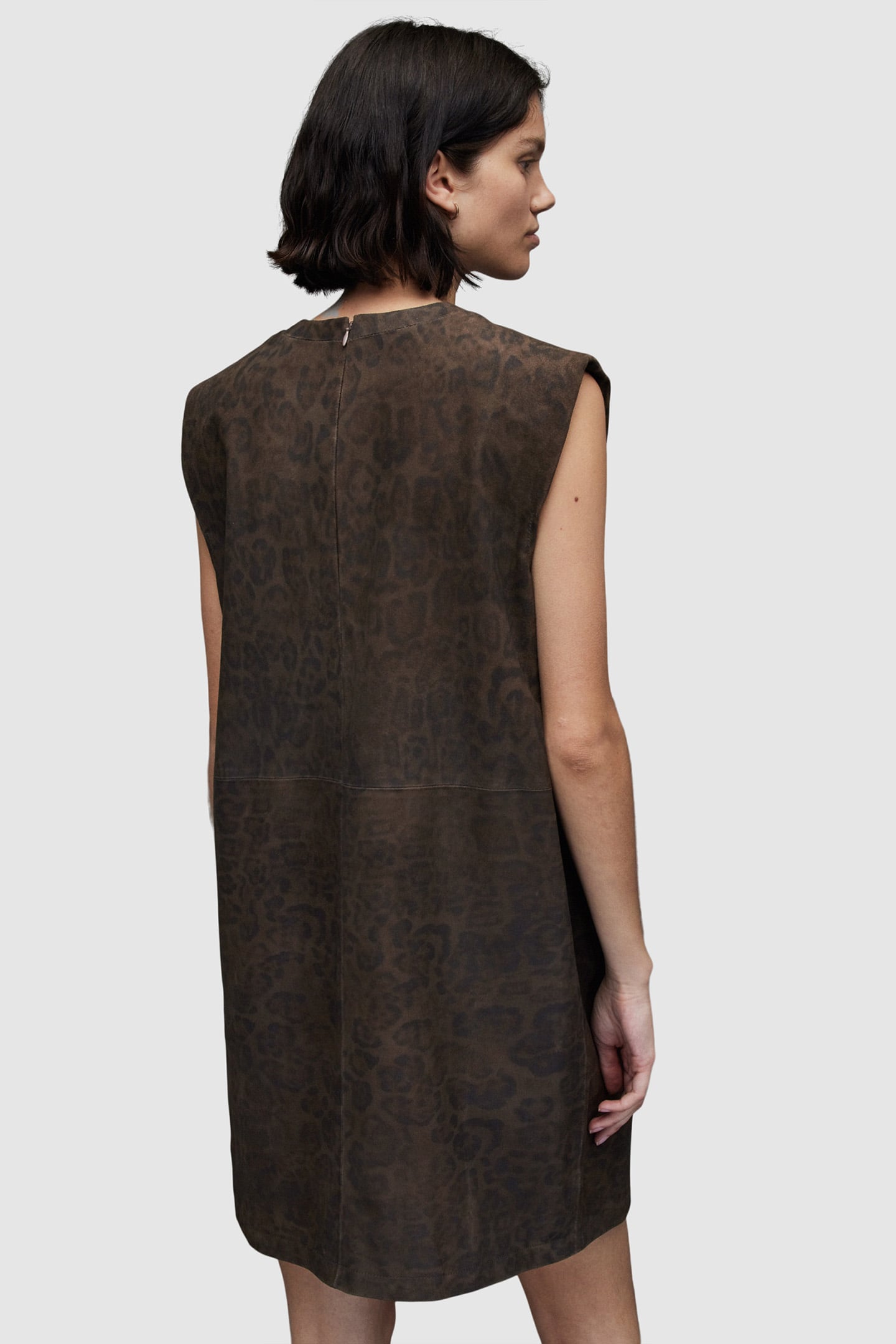 MIKA LEO DRESS BROWN 2