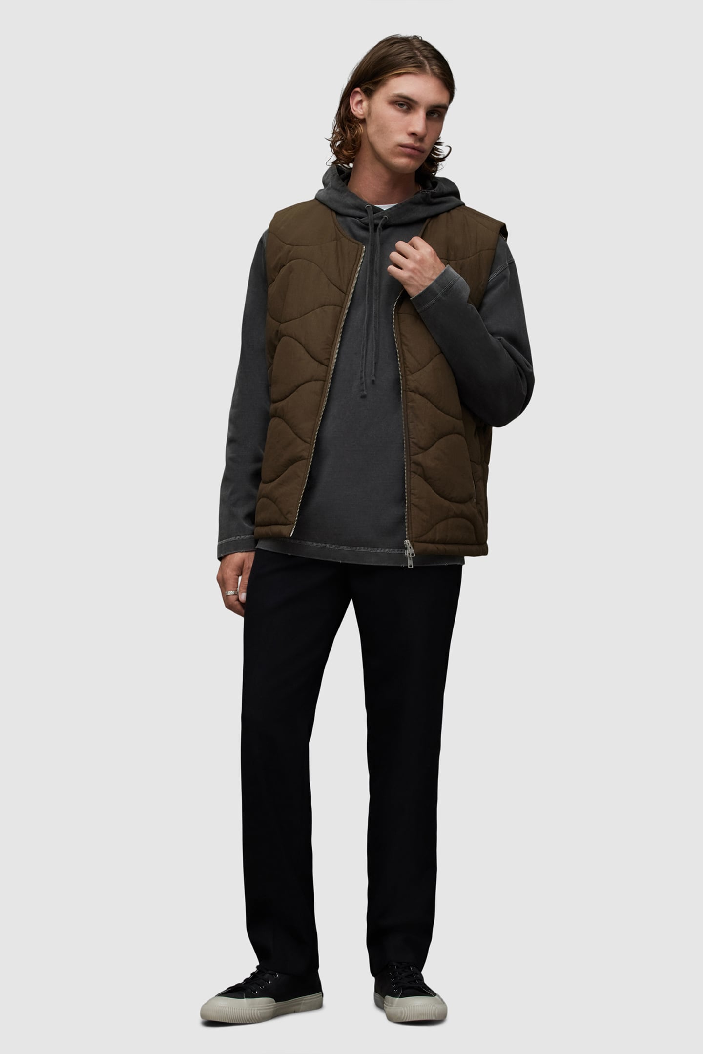 NEBULAR VEST KHAKI BROWN 3