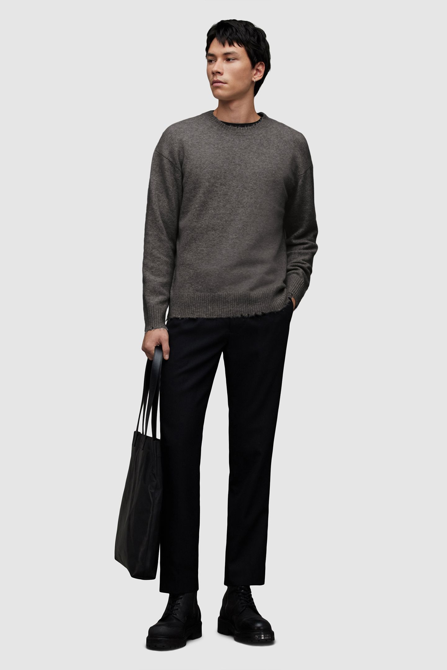LUKA CREW MONUMENT GREY MARL 5