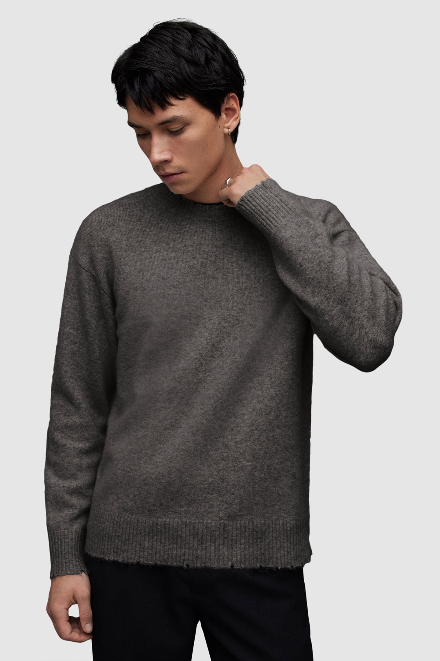 LUKA CREW MONUMENT GREY MARL 6