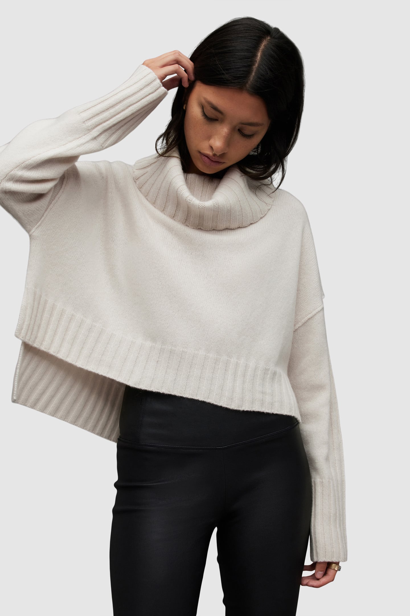AKIRA CASH JUMPER IVORY WHITE 7