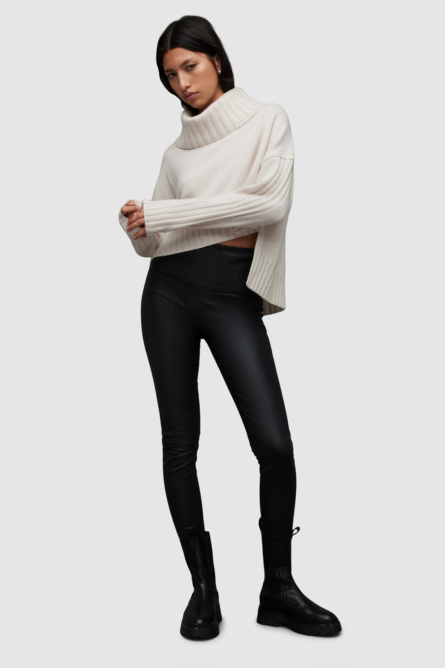 AKIRA CASH JUMPER IVORY WHITE 6
