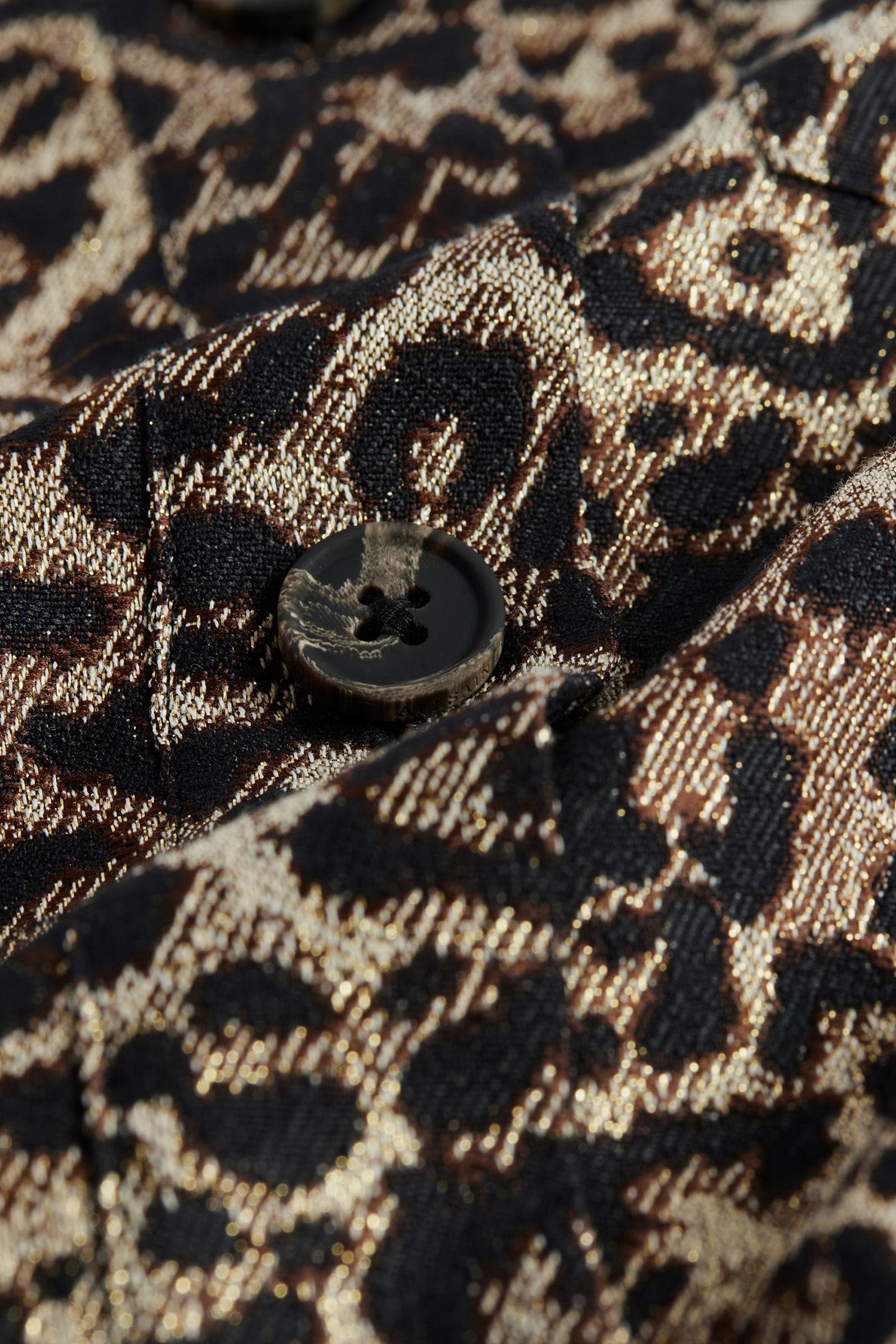 JEMI LEPPO SHIRT LEOPARD GOLD 7