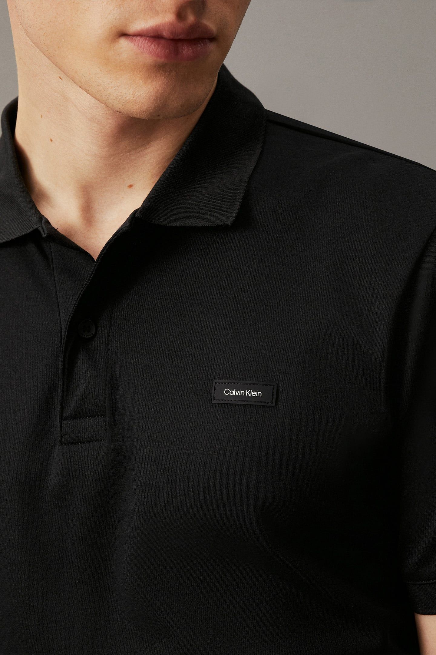 SMOOTH COTTON SLIM CK BLACK 5