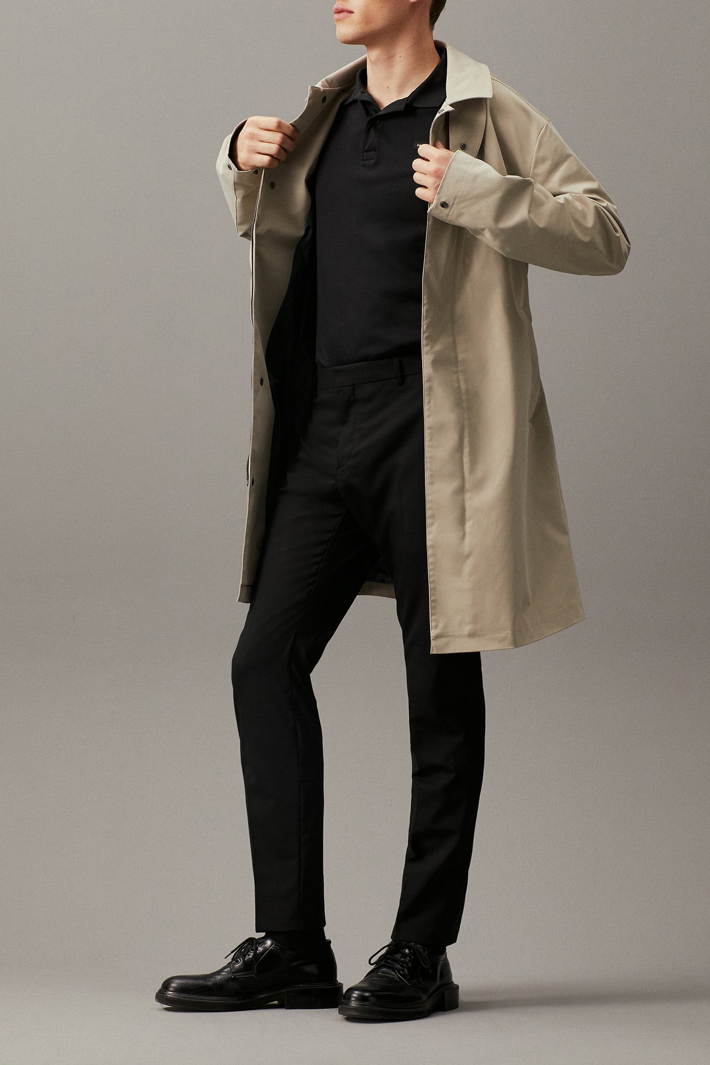 SMOOTH COTTON SLIM CK BLACK 4