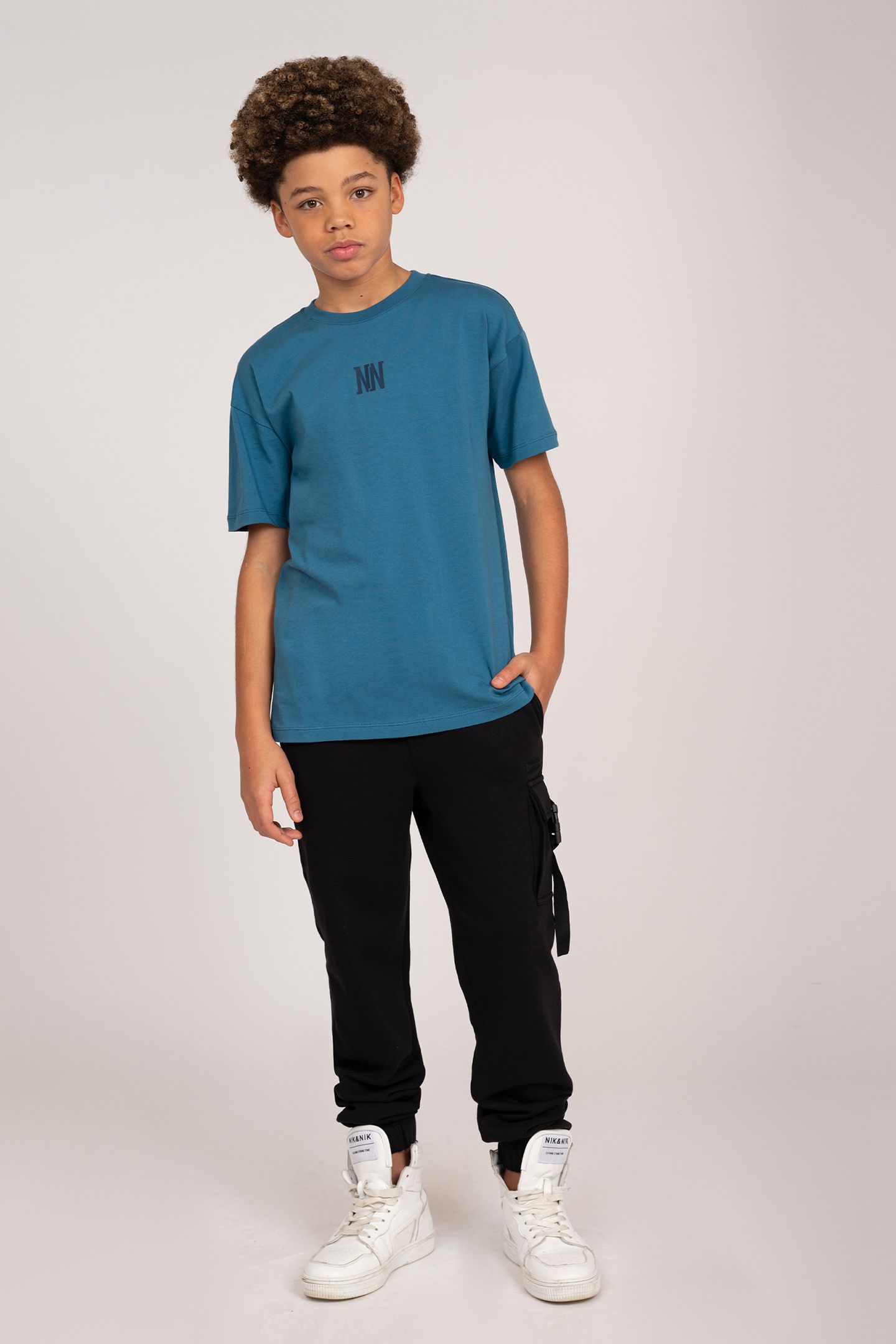 WEBBING SWEATPANTS BLACK 1