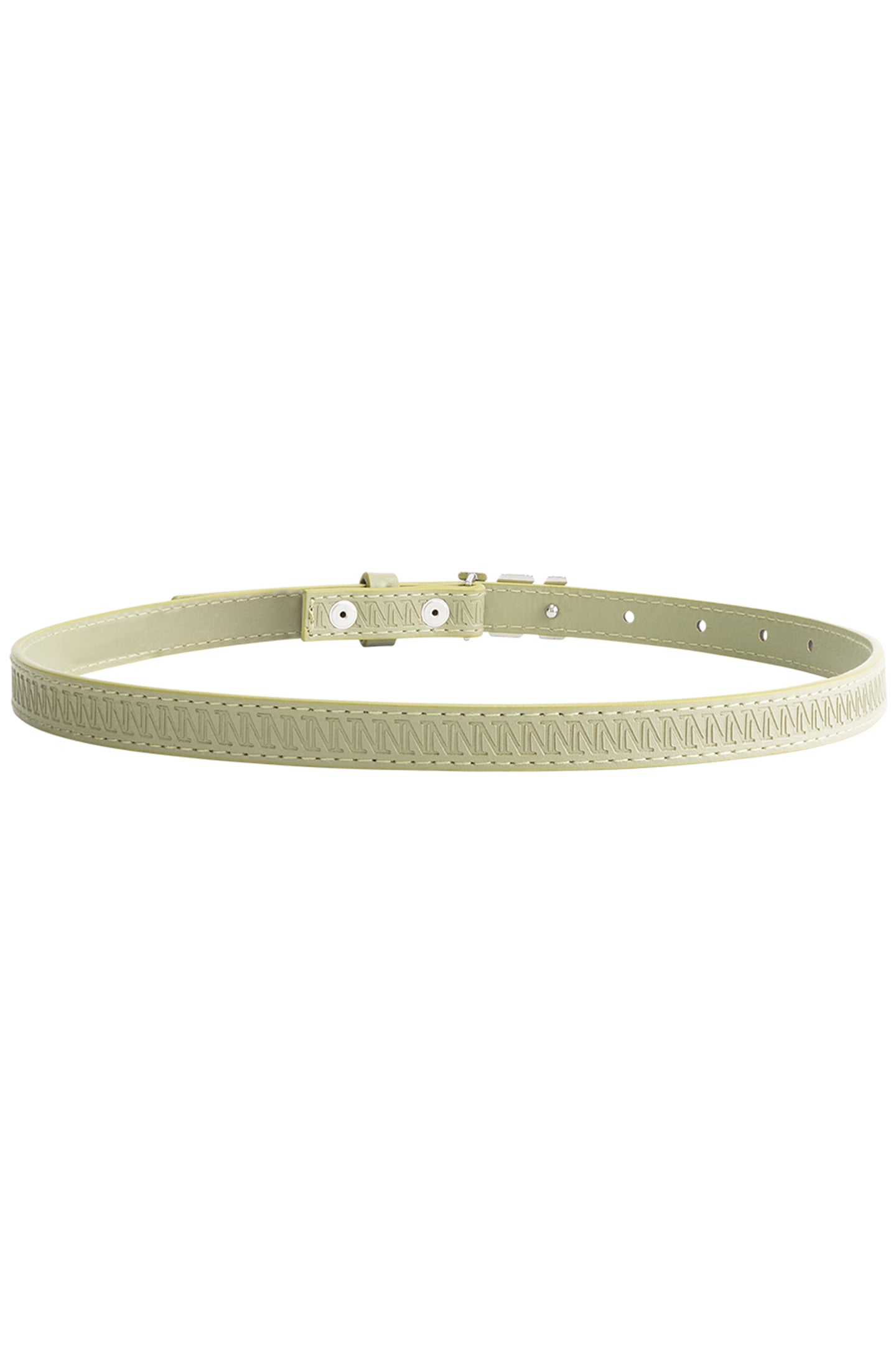 DENNI BELT CROCODILE GREEN 2