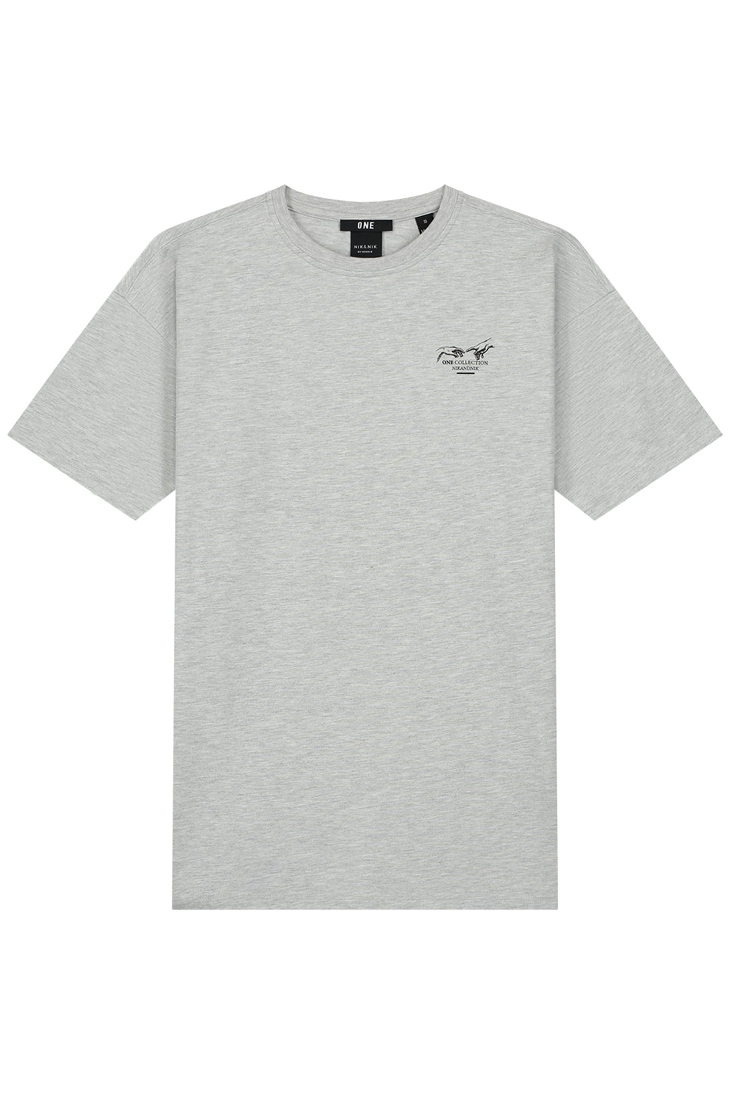 CREATION T-SHIRT GREY MELANGE 3