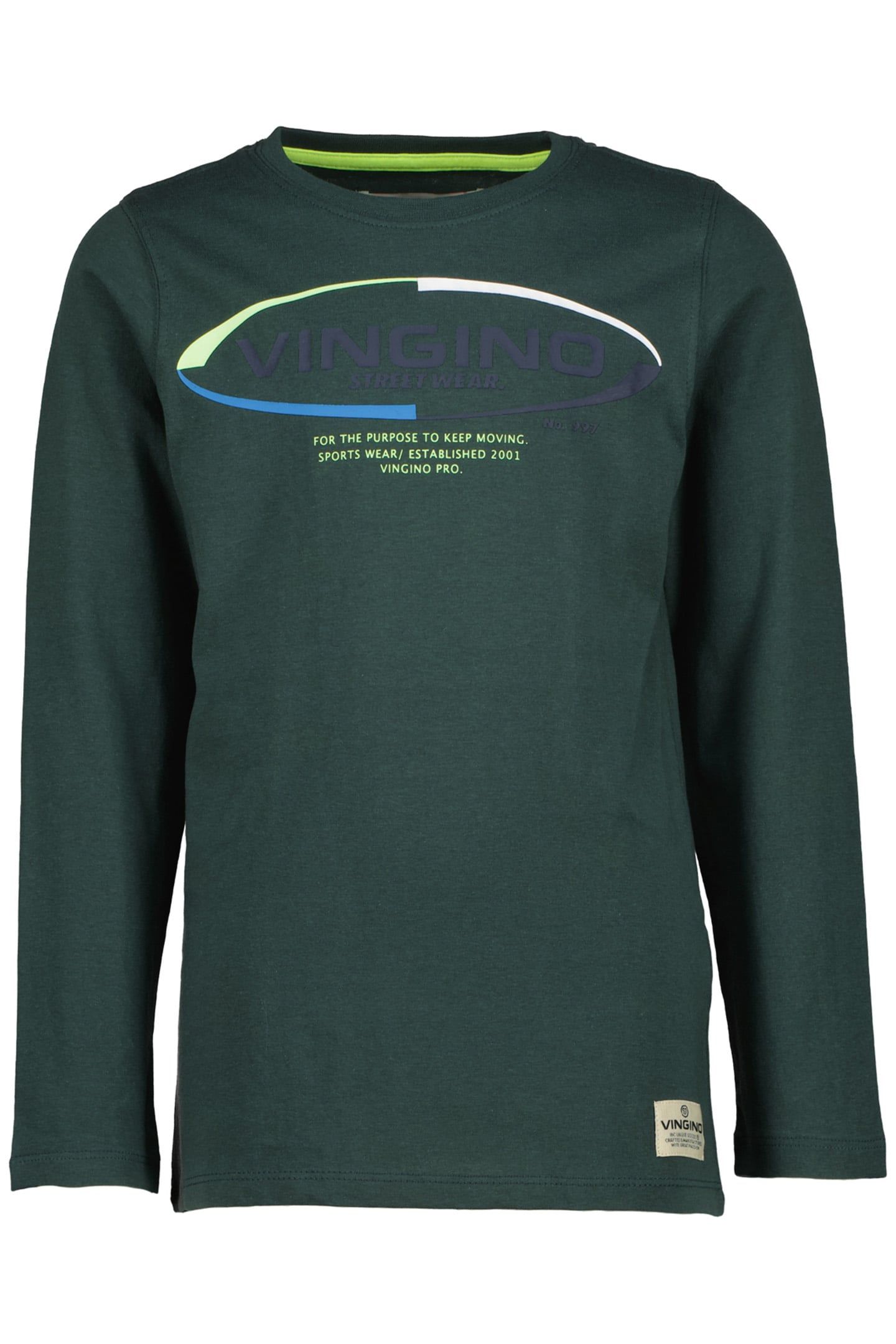 BOY'S JAESON T-SHIRT STEEL GREEN 1
