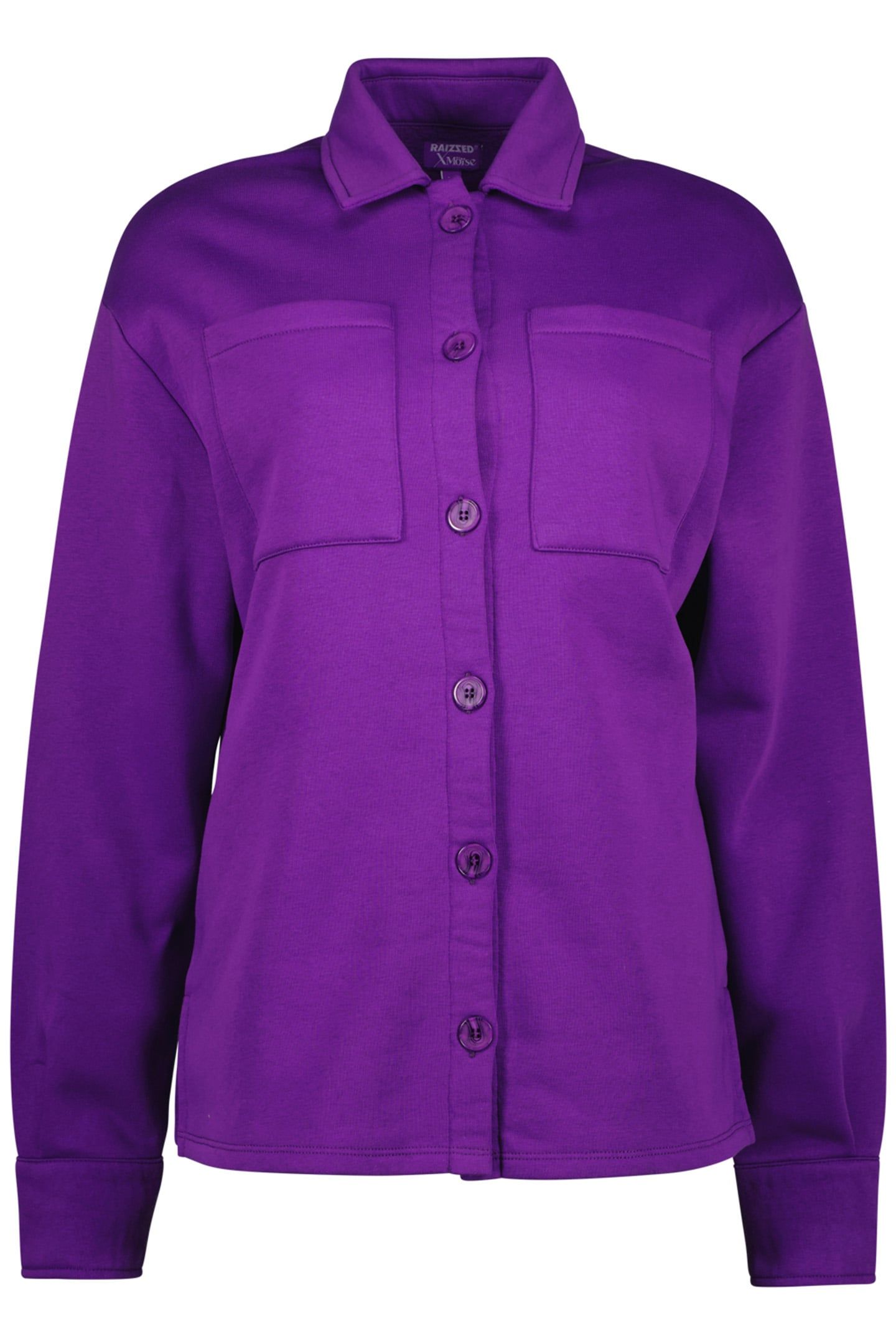 DEMI BLOUSE BRIGHT PURPLE 4