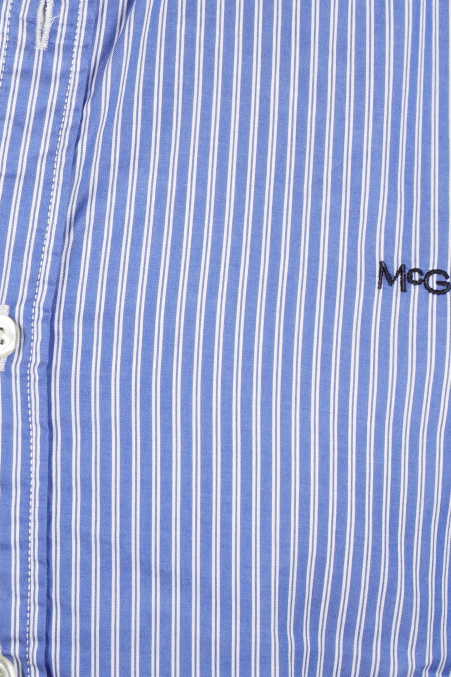 STRIPE SHIRT MEDIUM BLUE 10