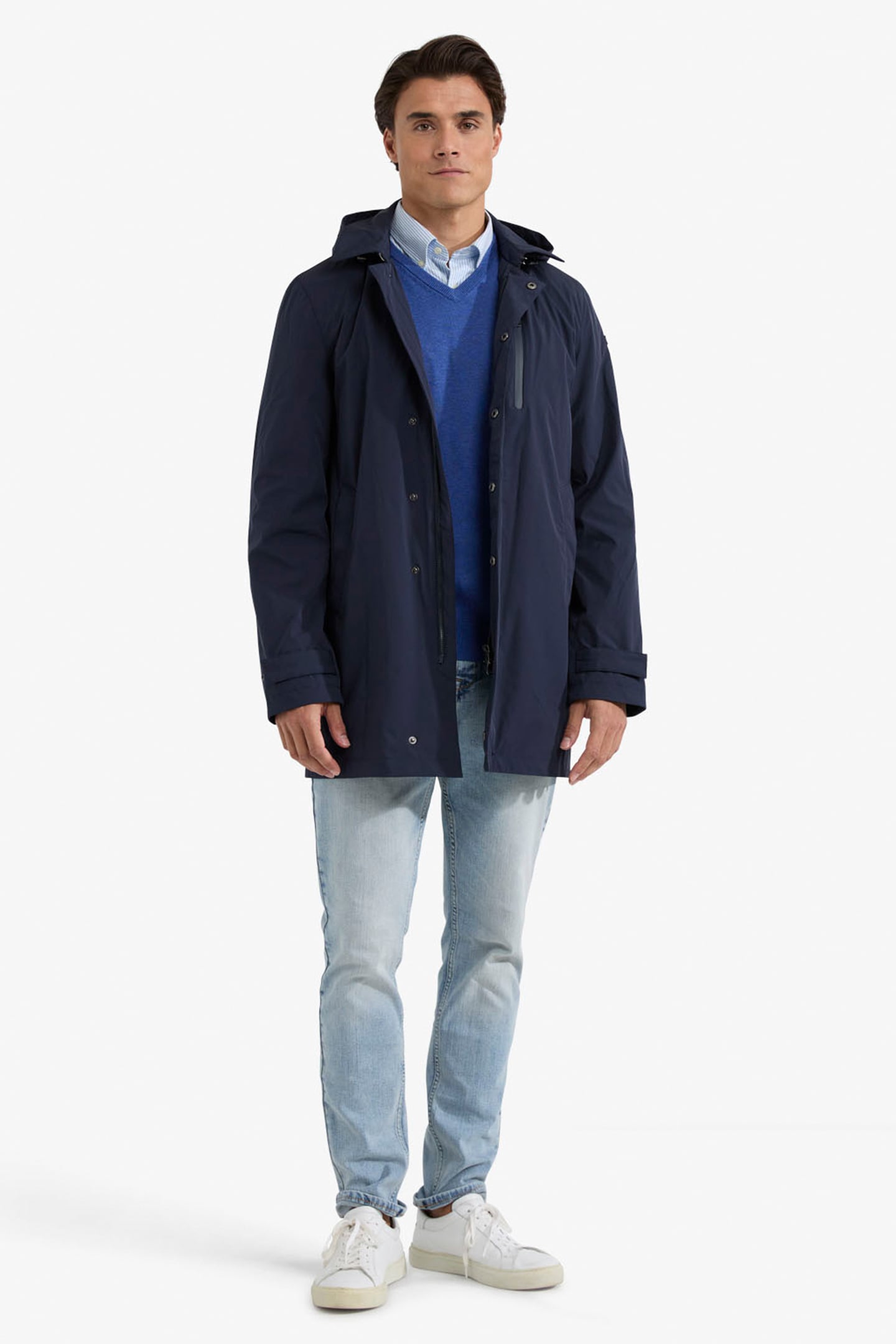 RAIN COAT NAVY 2