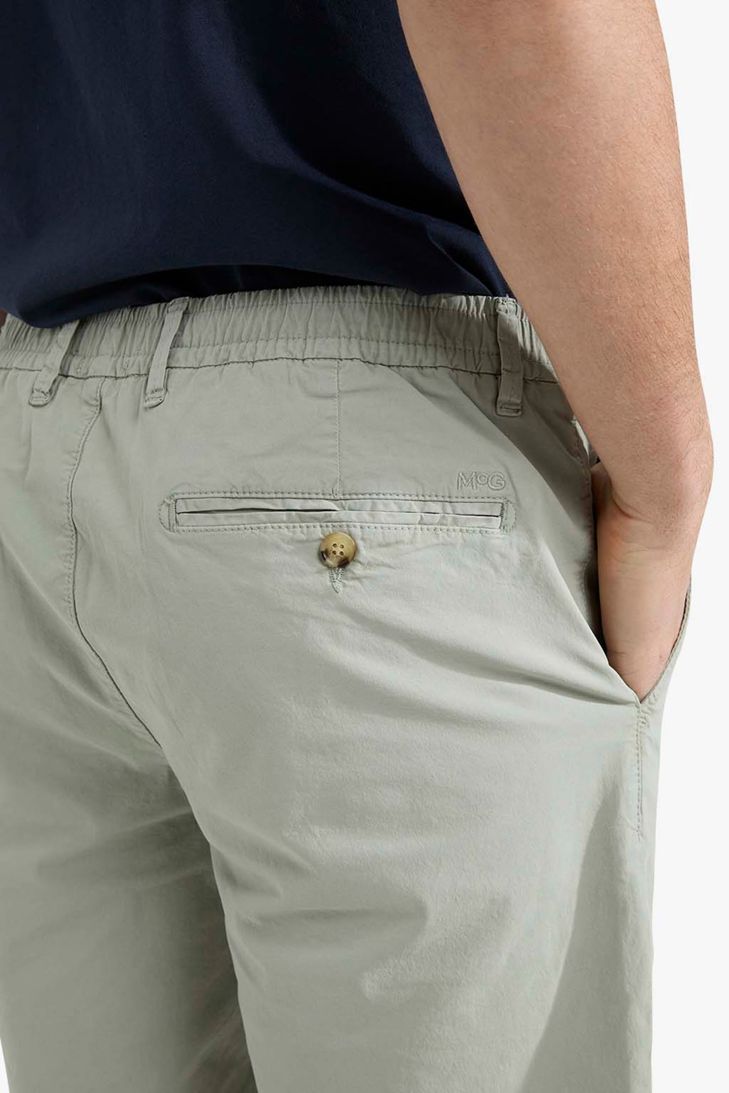 POPLIN SHORTS ICE GREEN 5