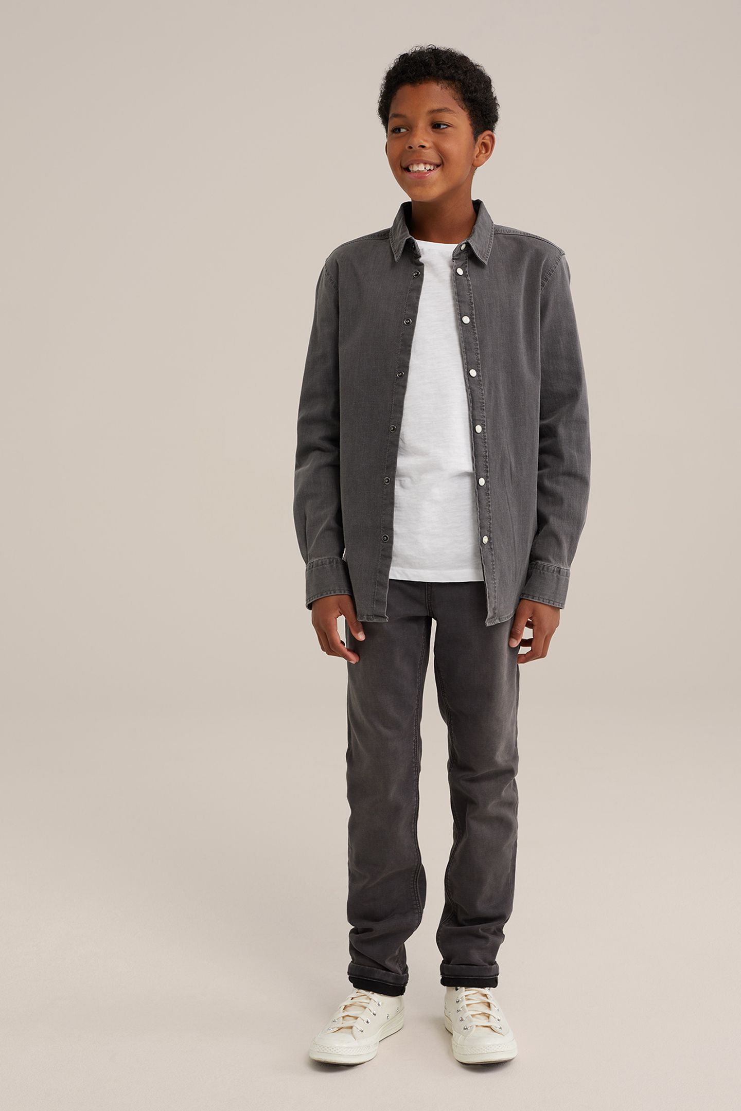 SHIRT LIGHT GREY 2