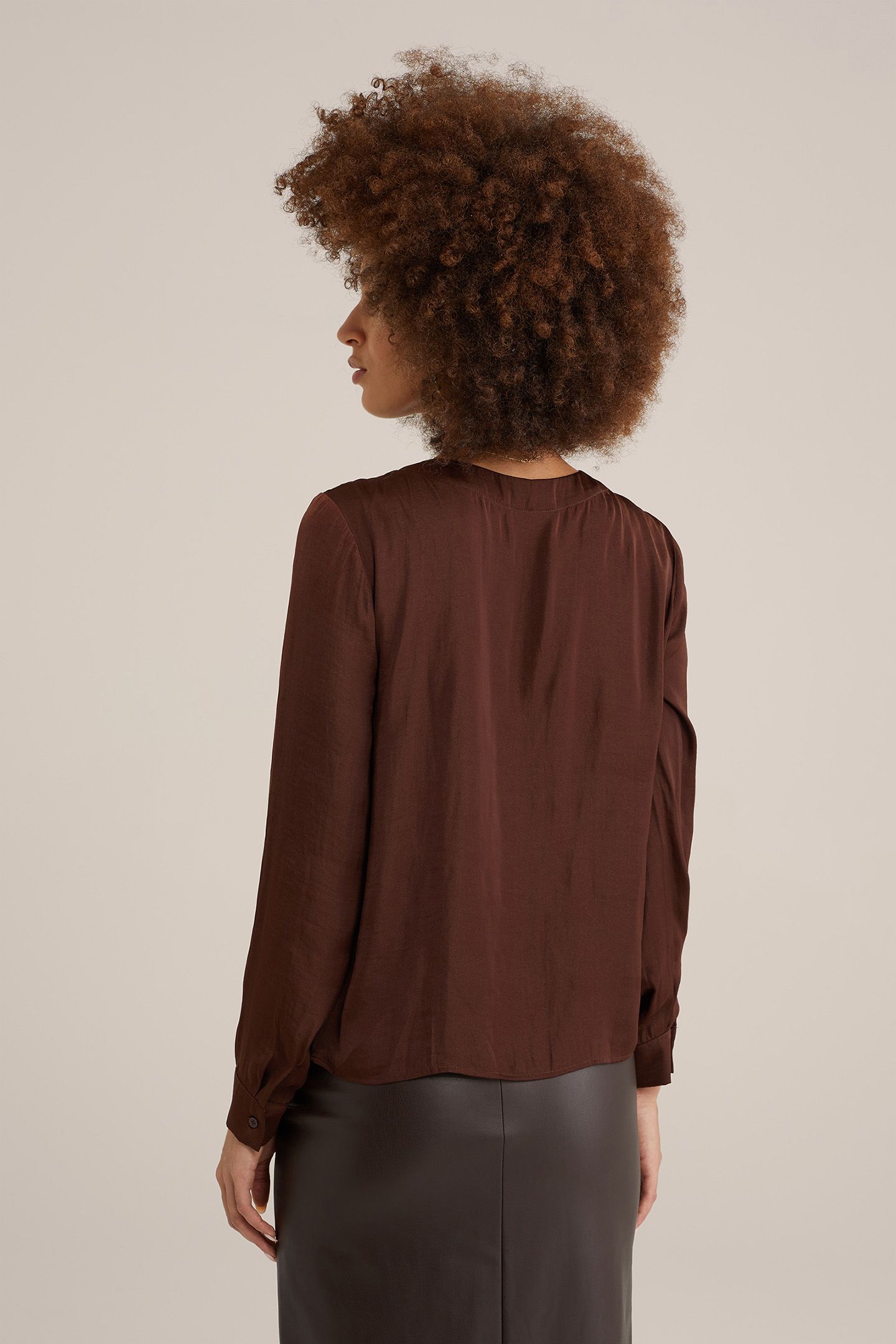 BLOUSE BROWN 2