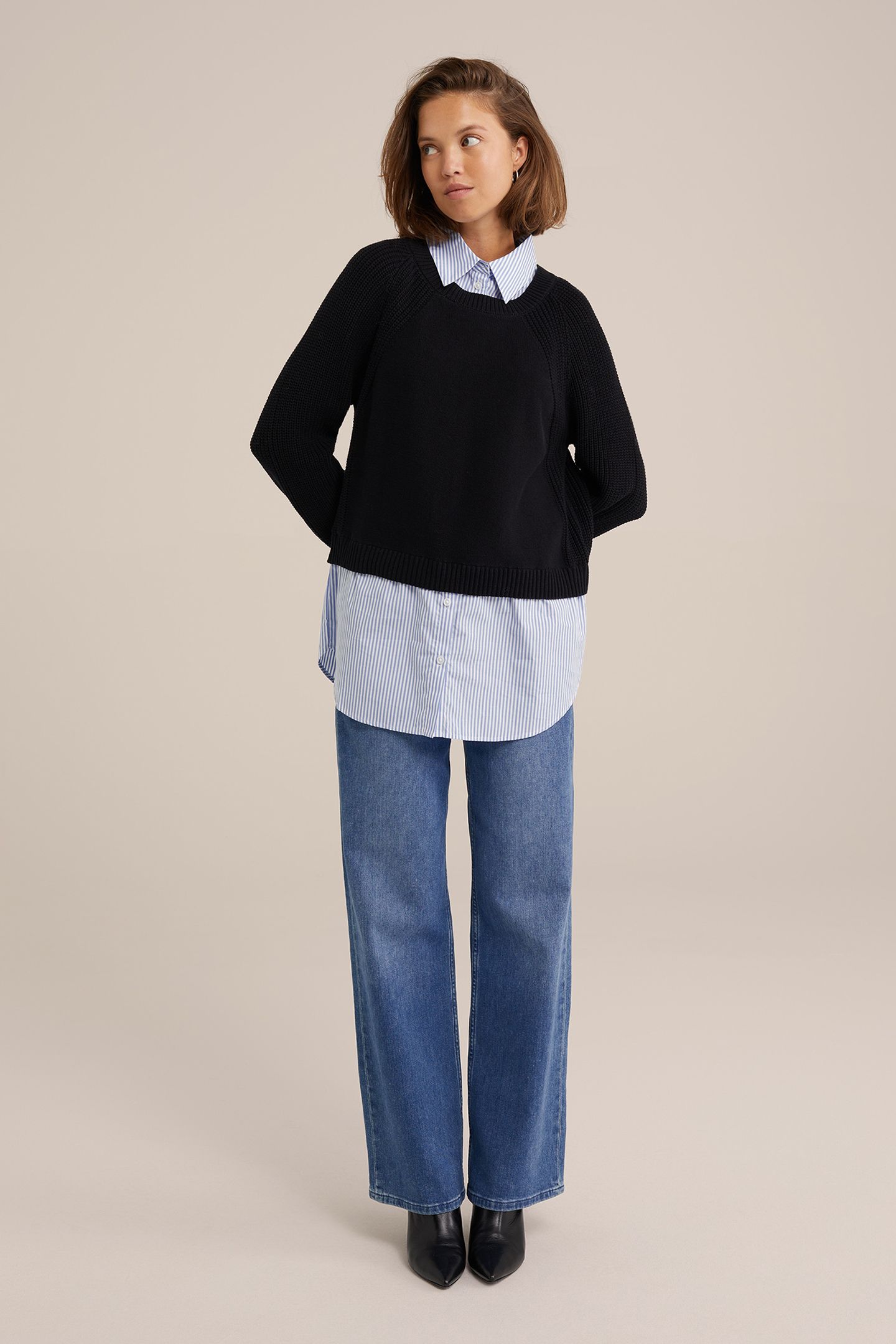KNITTED PULLOVER BLACK 3