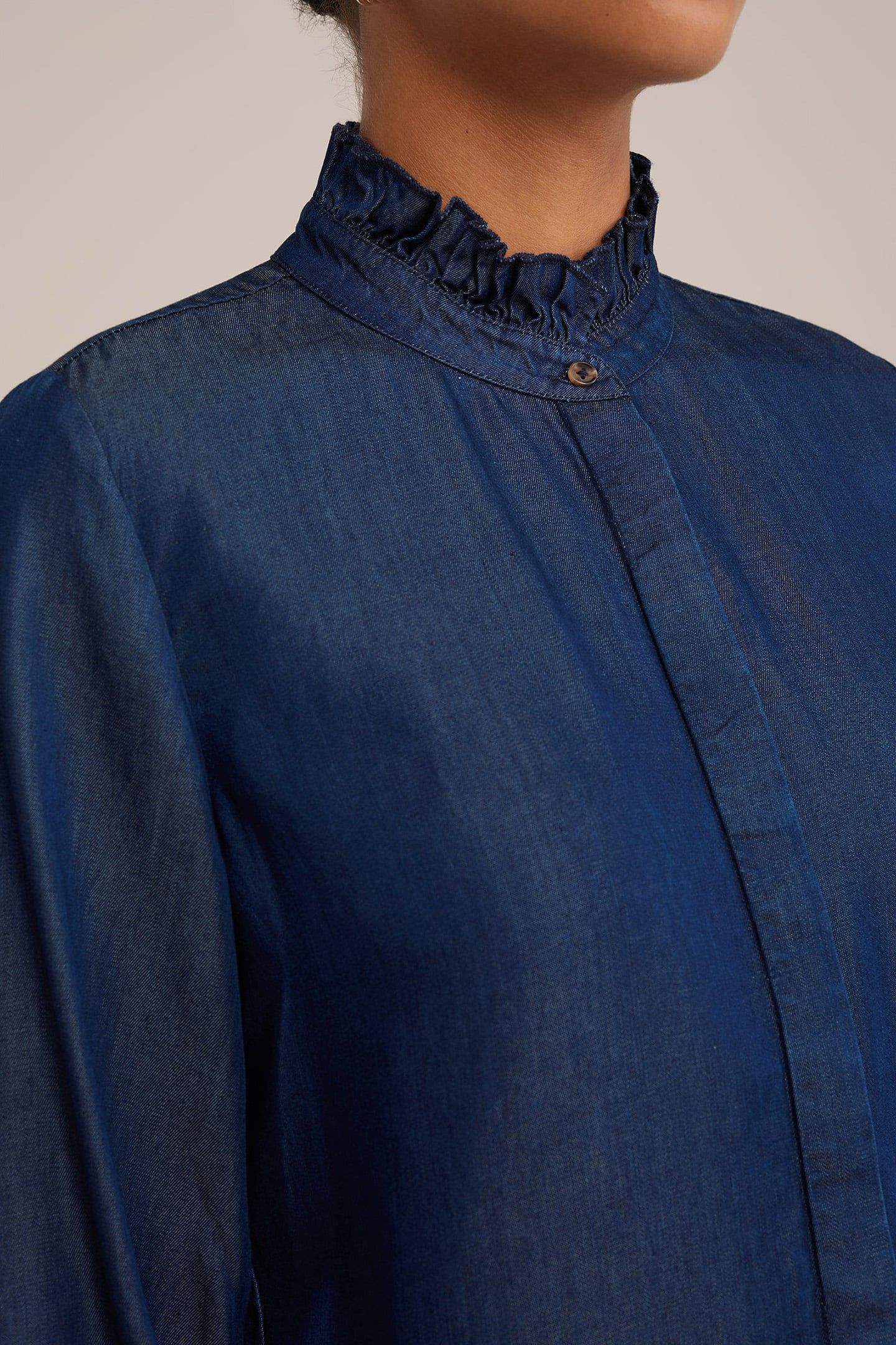 BLOUSE DARK BLUE 5