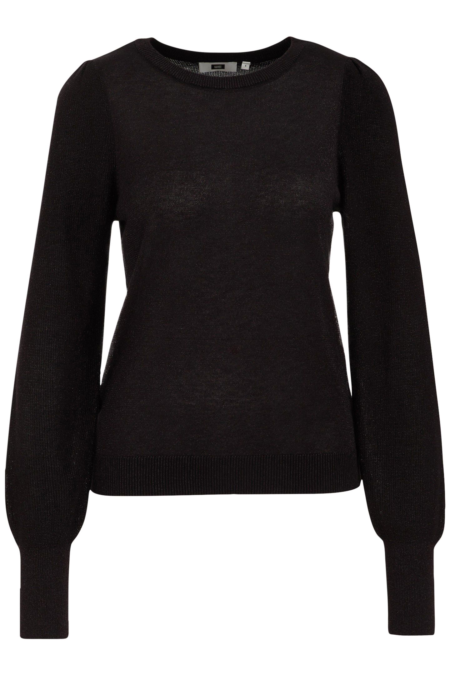 KNITTED PULLOVER BLACK 4