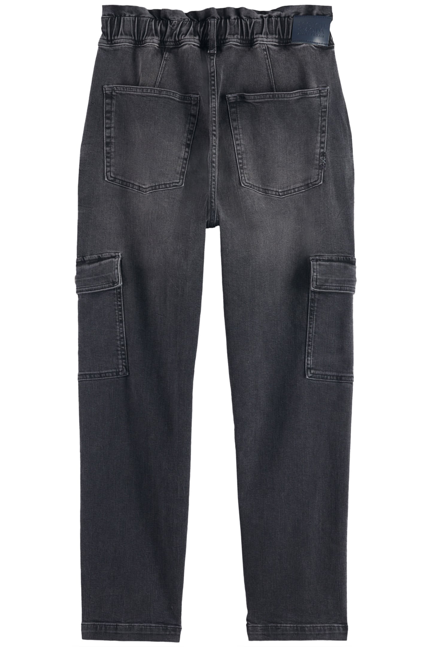 SEASONAL TAPERED DENIM CARGO JOGGER - BLACK NIGHT 2