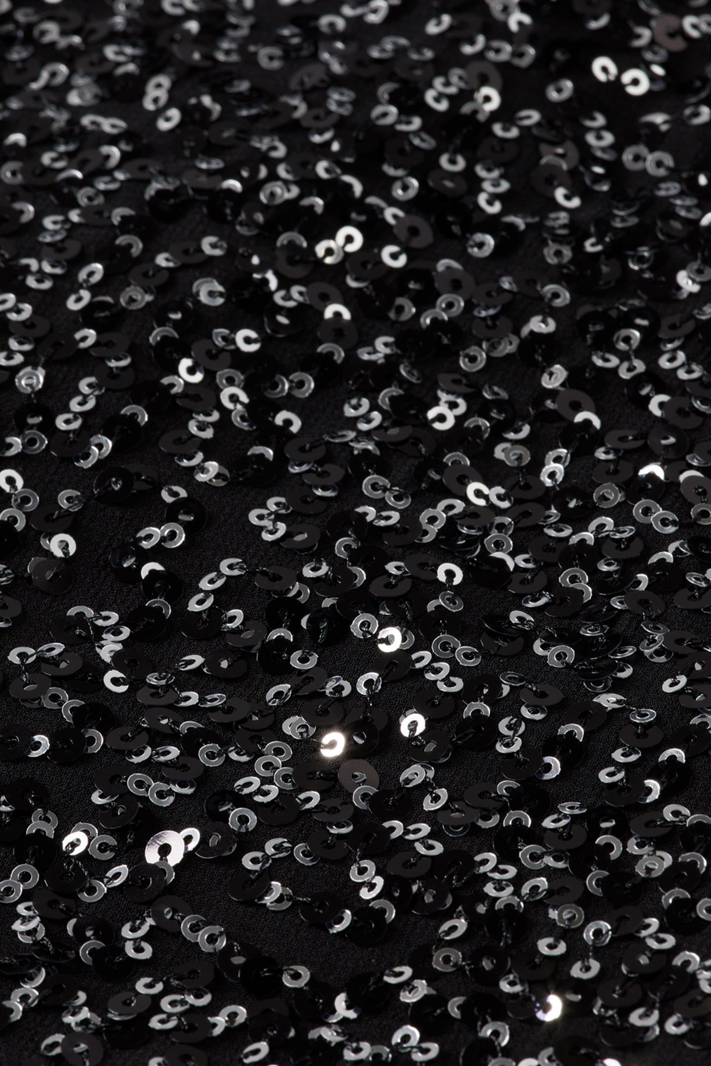 SEQUIN PLAYSUIT SILVER BLACK SEQUINS 8
