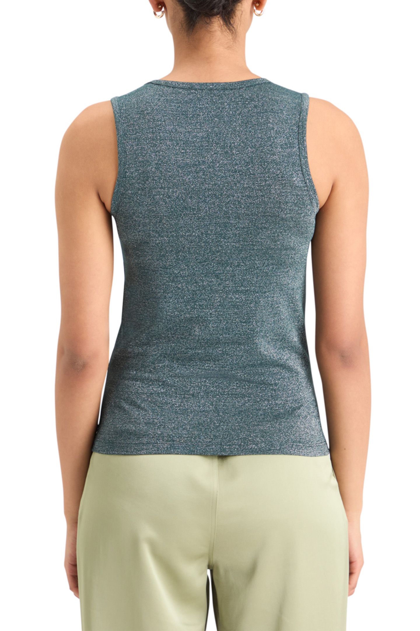 LUREX RACER TANK CYPRESS GREEN 2
