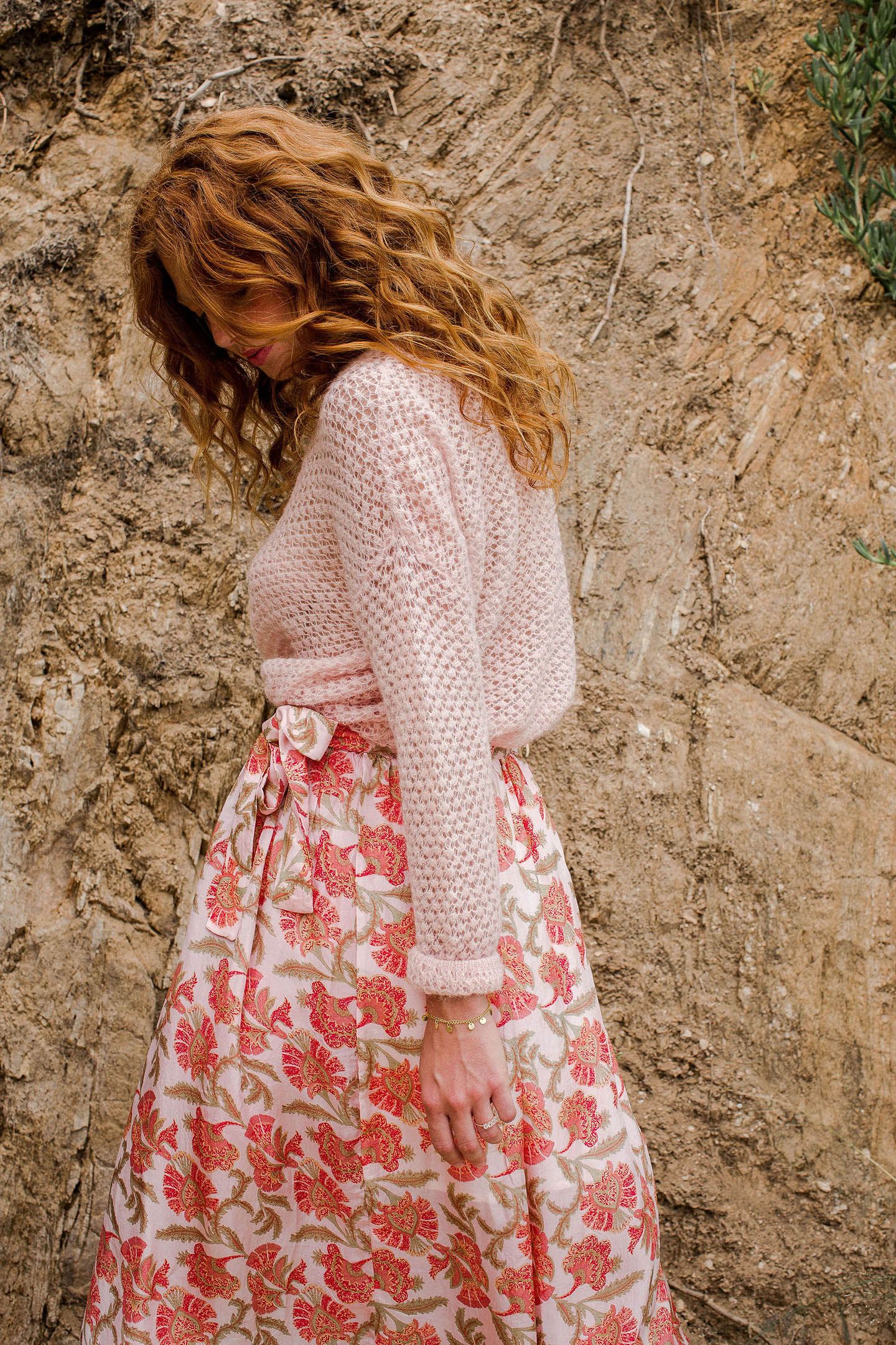 SKIRT LUCIA BOHEMIAN FLOWERS 6