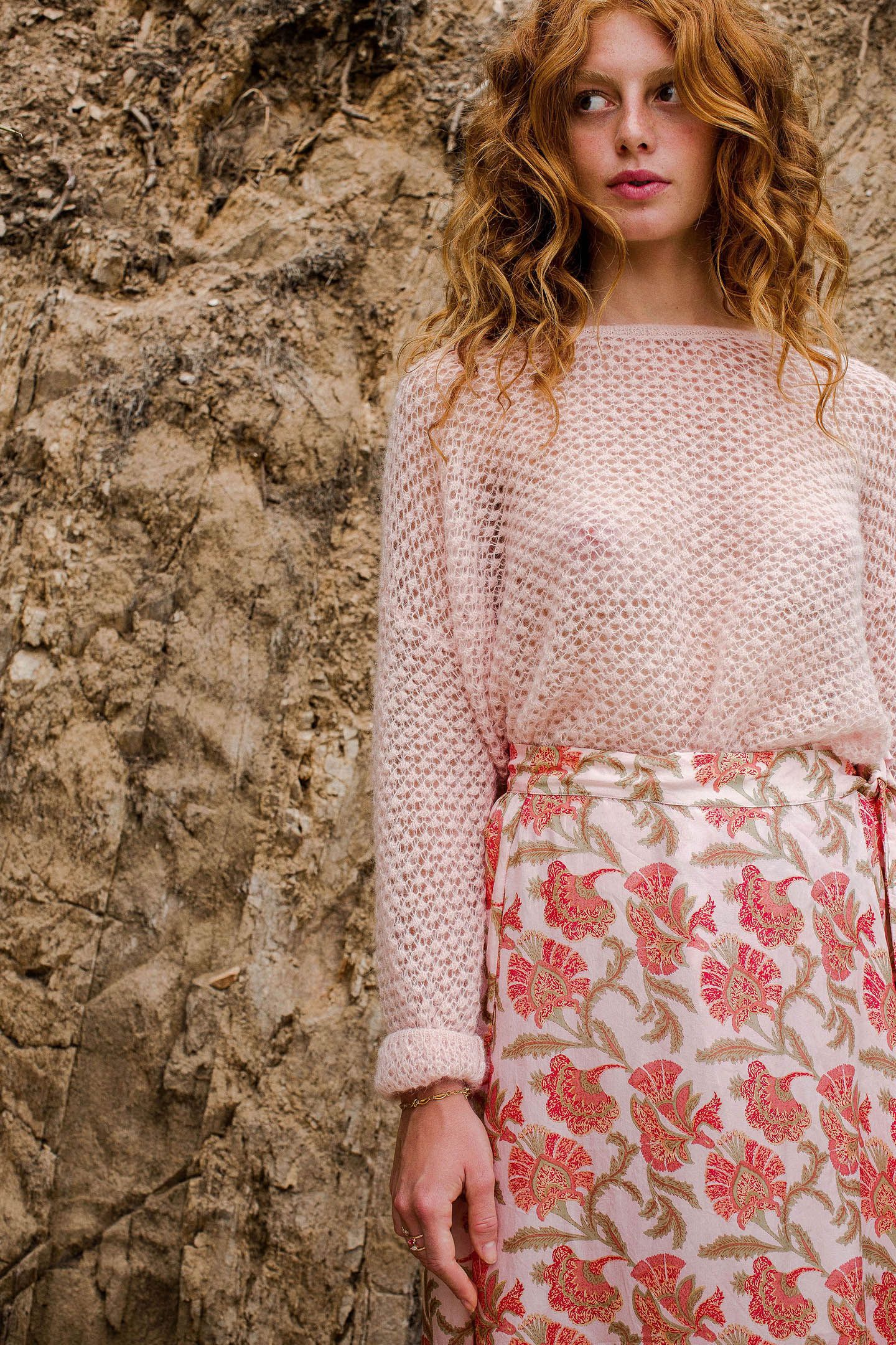 SKIRT LUCIA BOHEMIAN FLOWERS 7