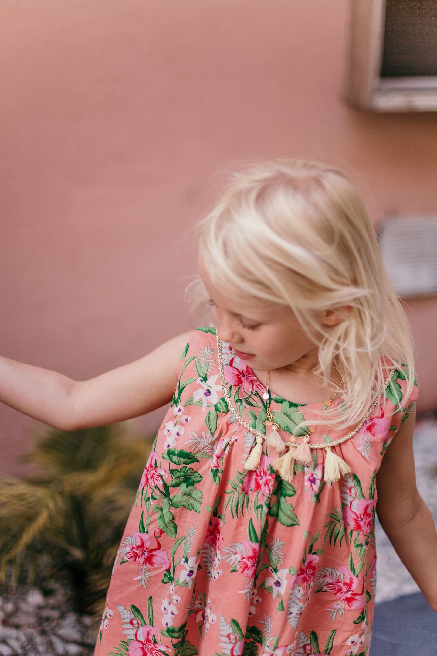 DRESS CALKINI SIENNA FLAMINGO 6