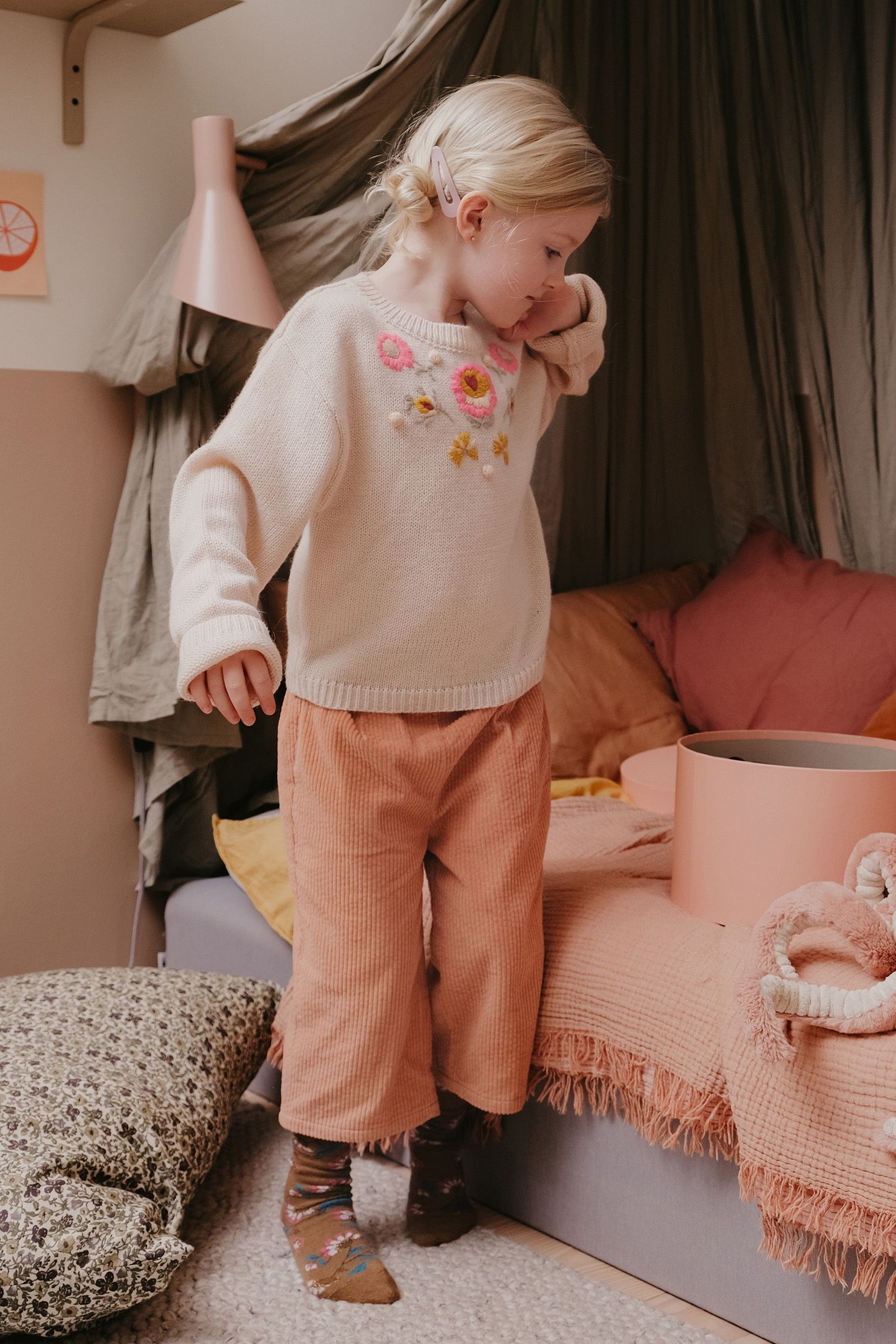 PANTS FLOR SIENNA VELVET 1