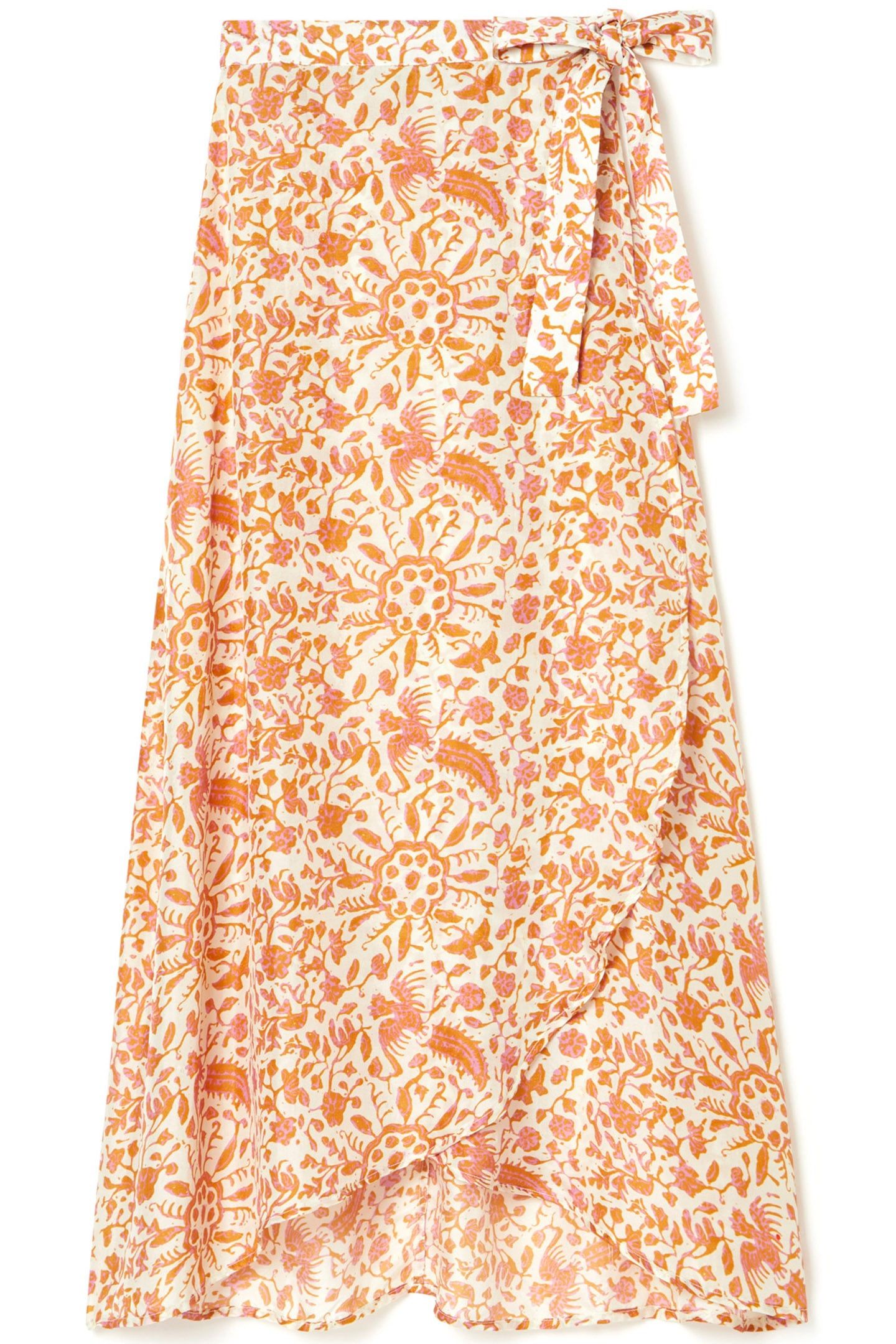 SKIRT LUCIA CREAM JOSHUA FLOWERS 3