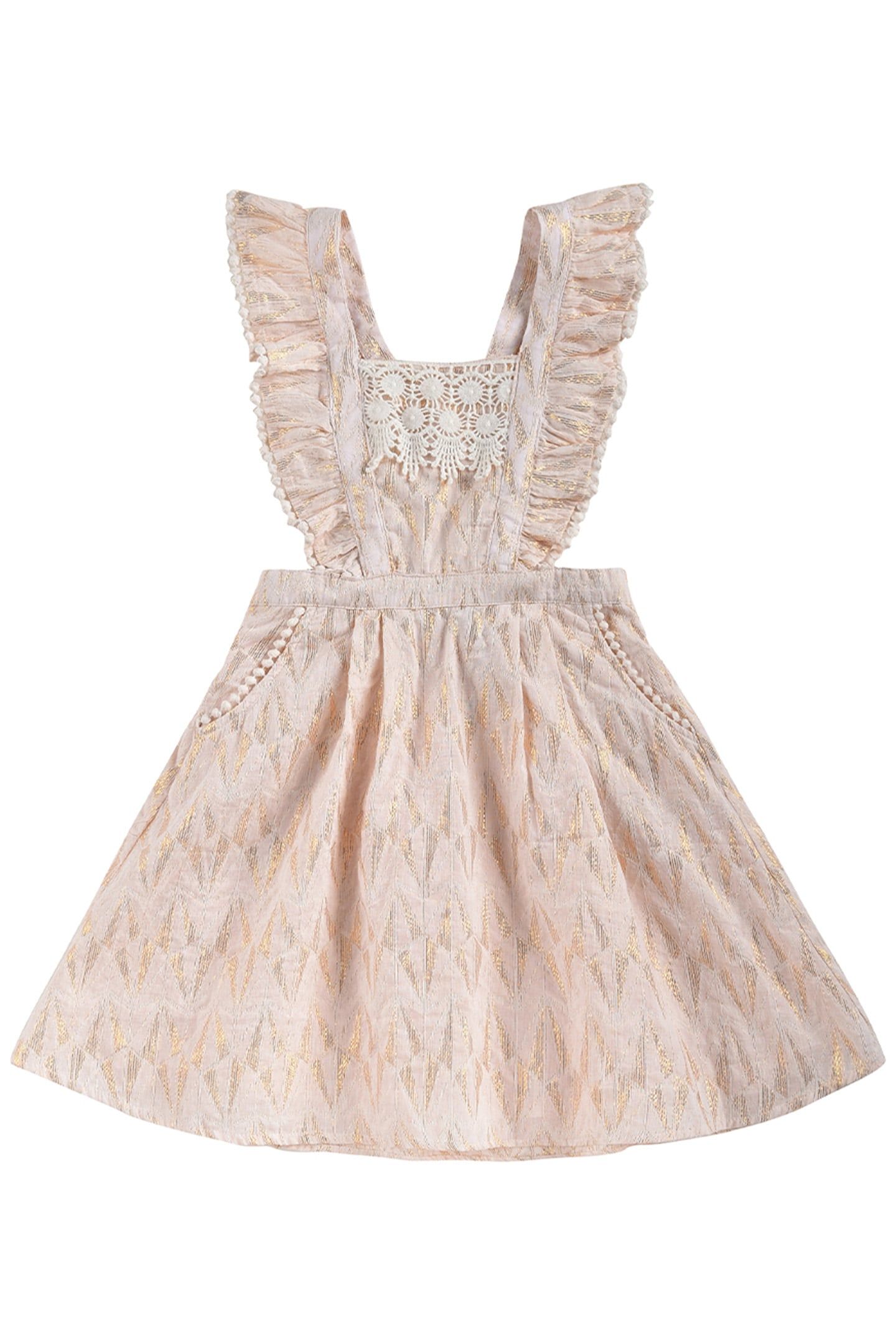 DRESS ASILI BLUSH PSYCHE LUREX 2