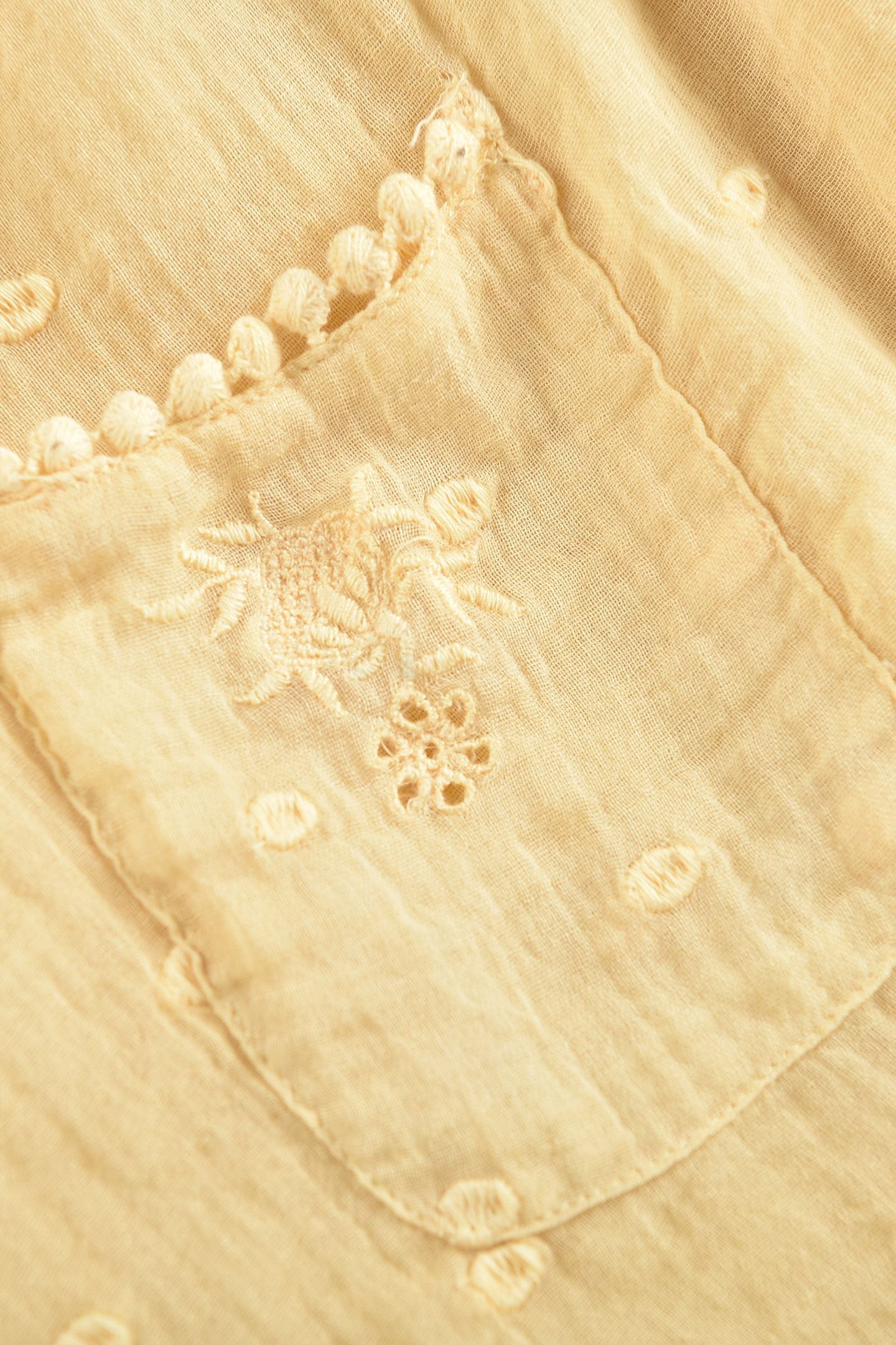 DRESS HUGUETTE SOFT HONEY PLUMETIS 9