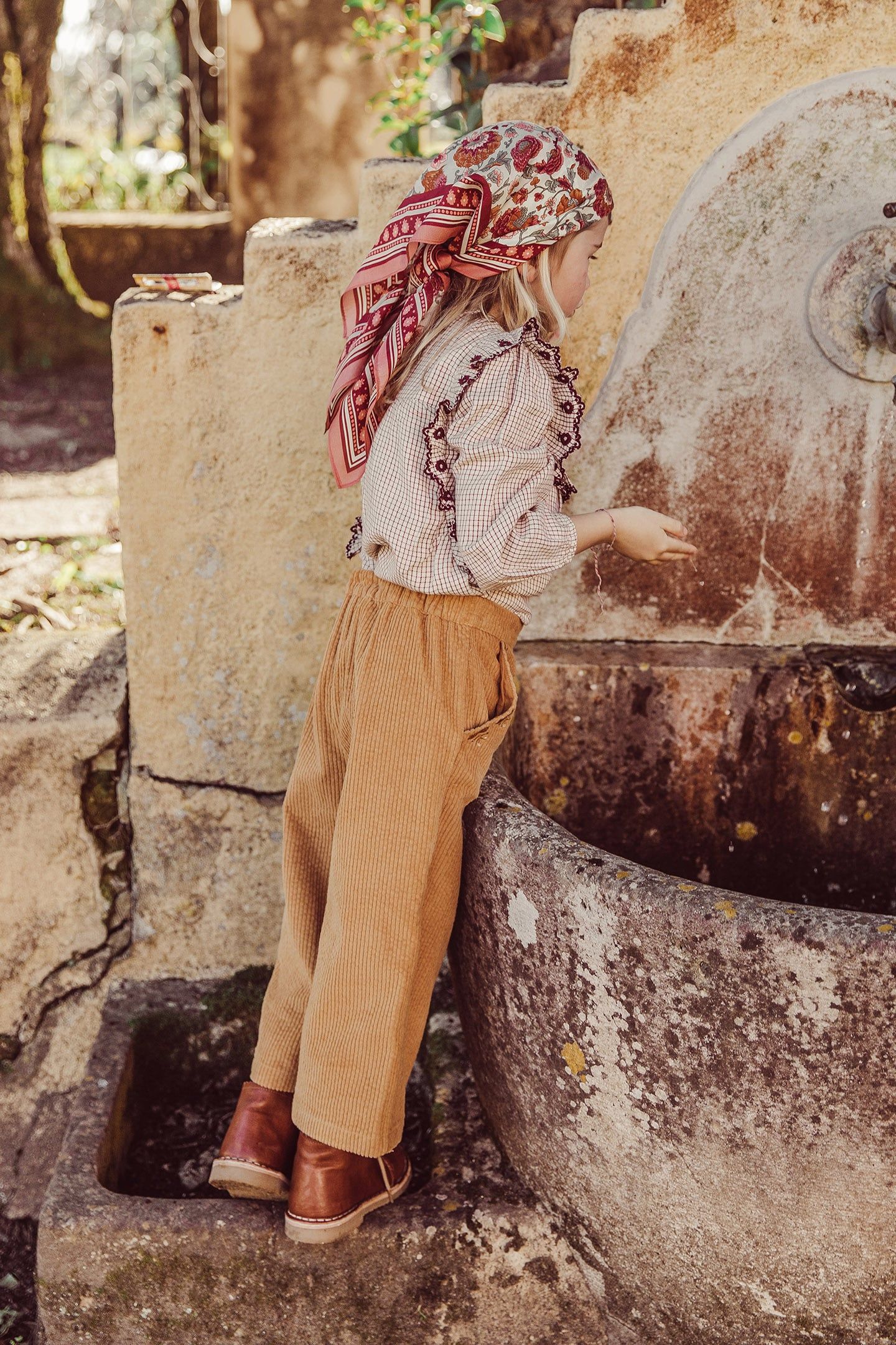 PANTS FLOR CAMEL 5