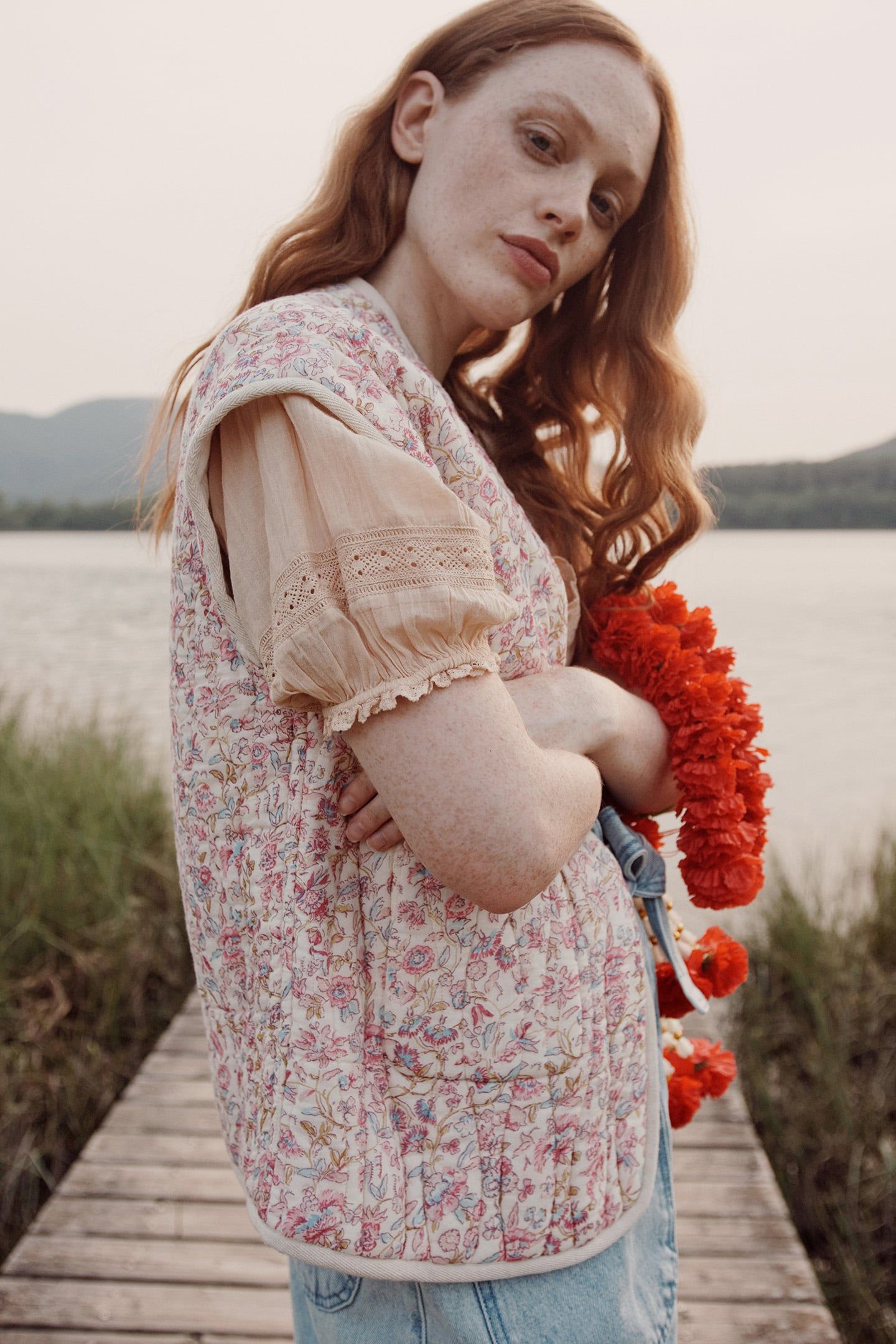 JACKET ANDRE CREAM PADMA MUDRA 3