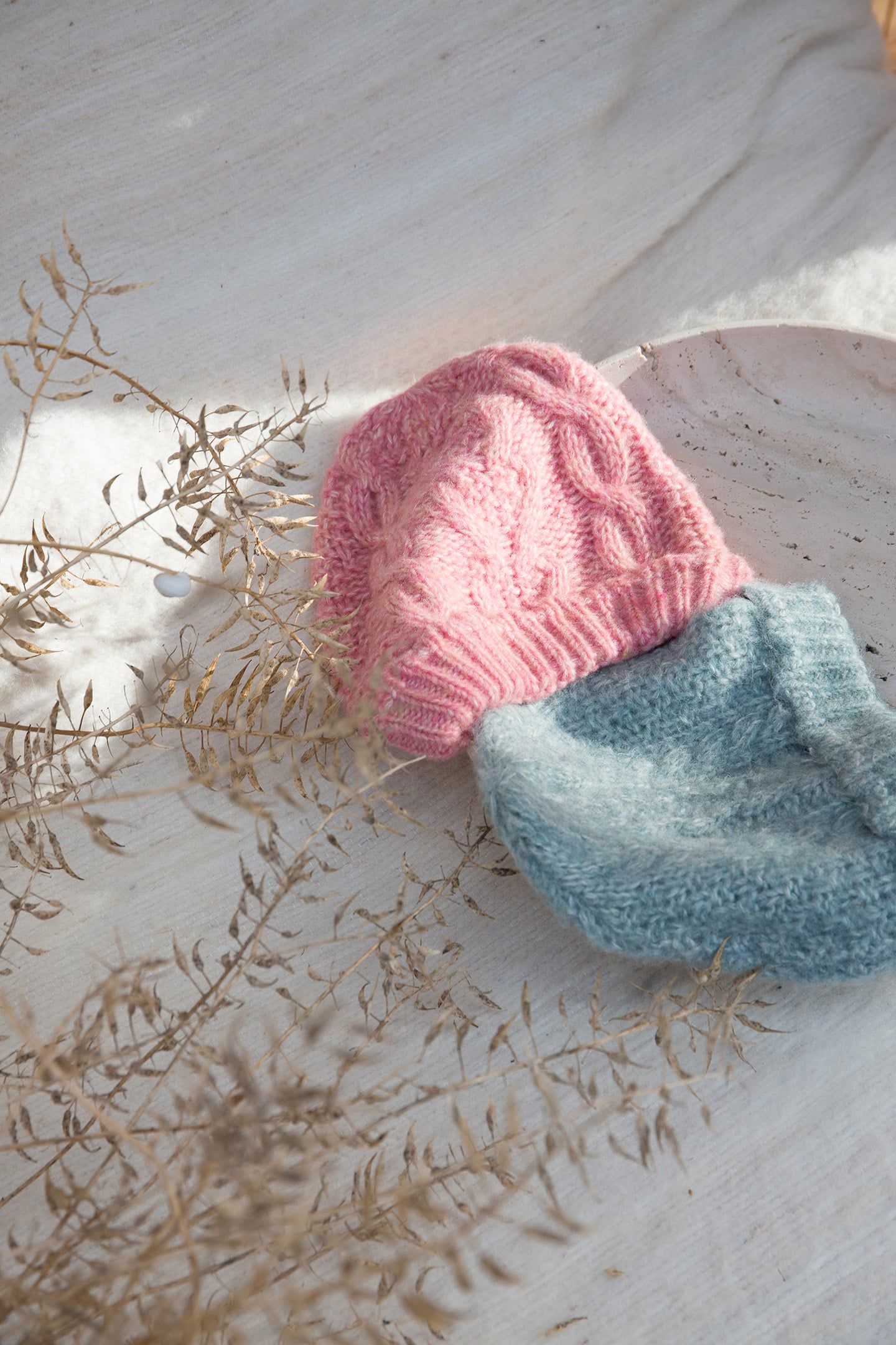 BEANIE HIMANE MINERAL BLUE 2