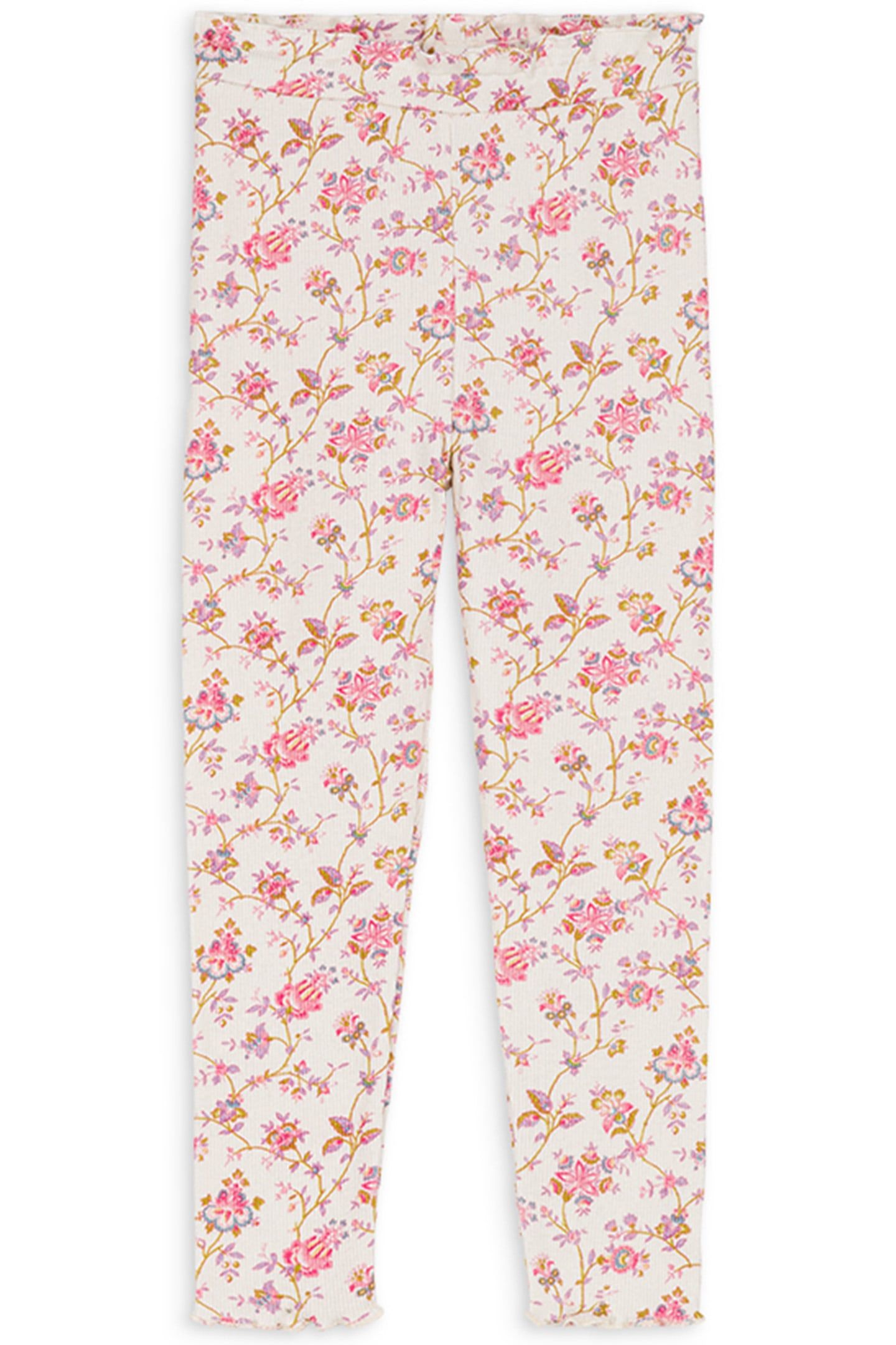 LEGGINGS ANANDOU CREAM BUCOLIA FIELDS 1