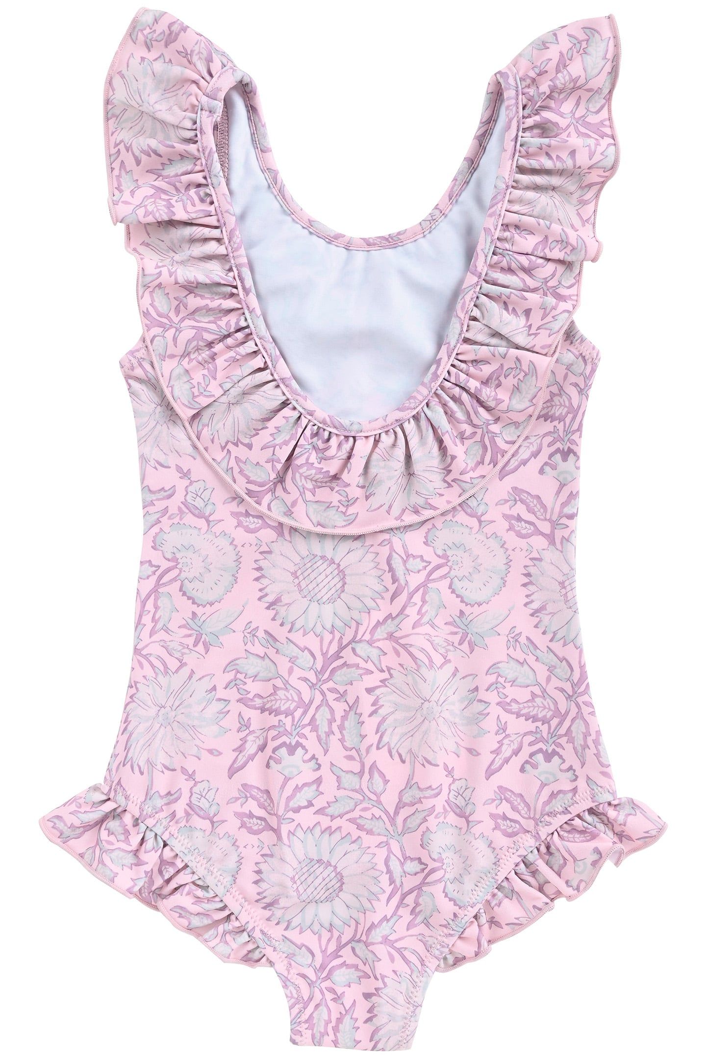 BATHING SUIT ANDREA PINK DAISY GARDEN 9