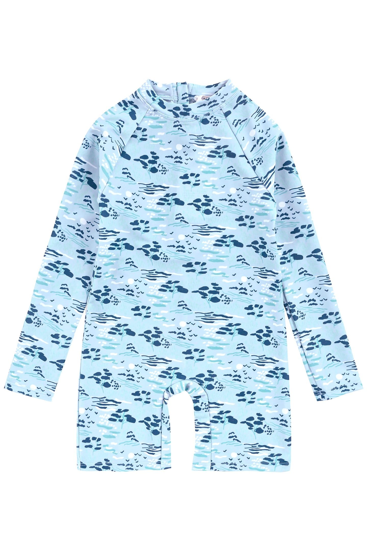 BATHING JUMPSUITS AMRIT BLUE PASTORAL FIELDS 2