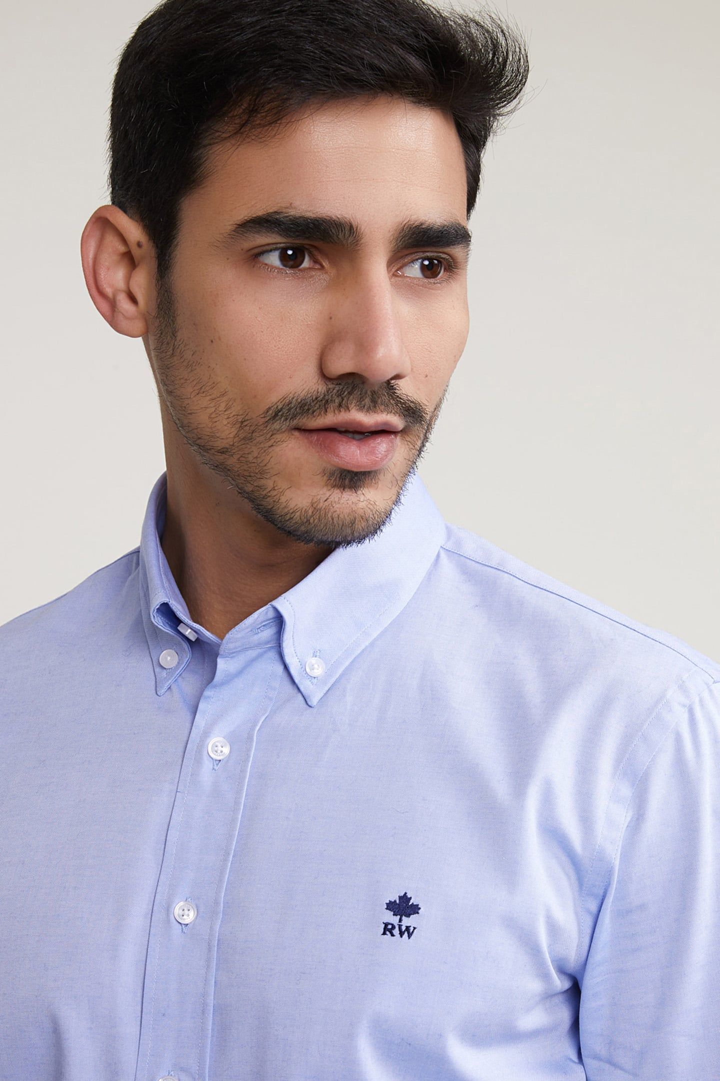 SLIM FIT UNI STRETCH SHIRT BLUE 3