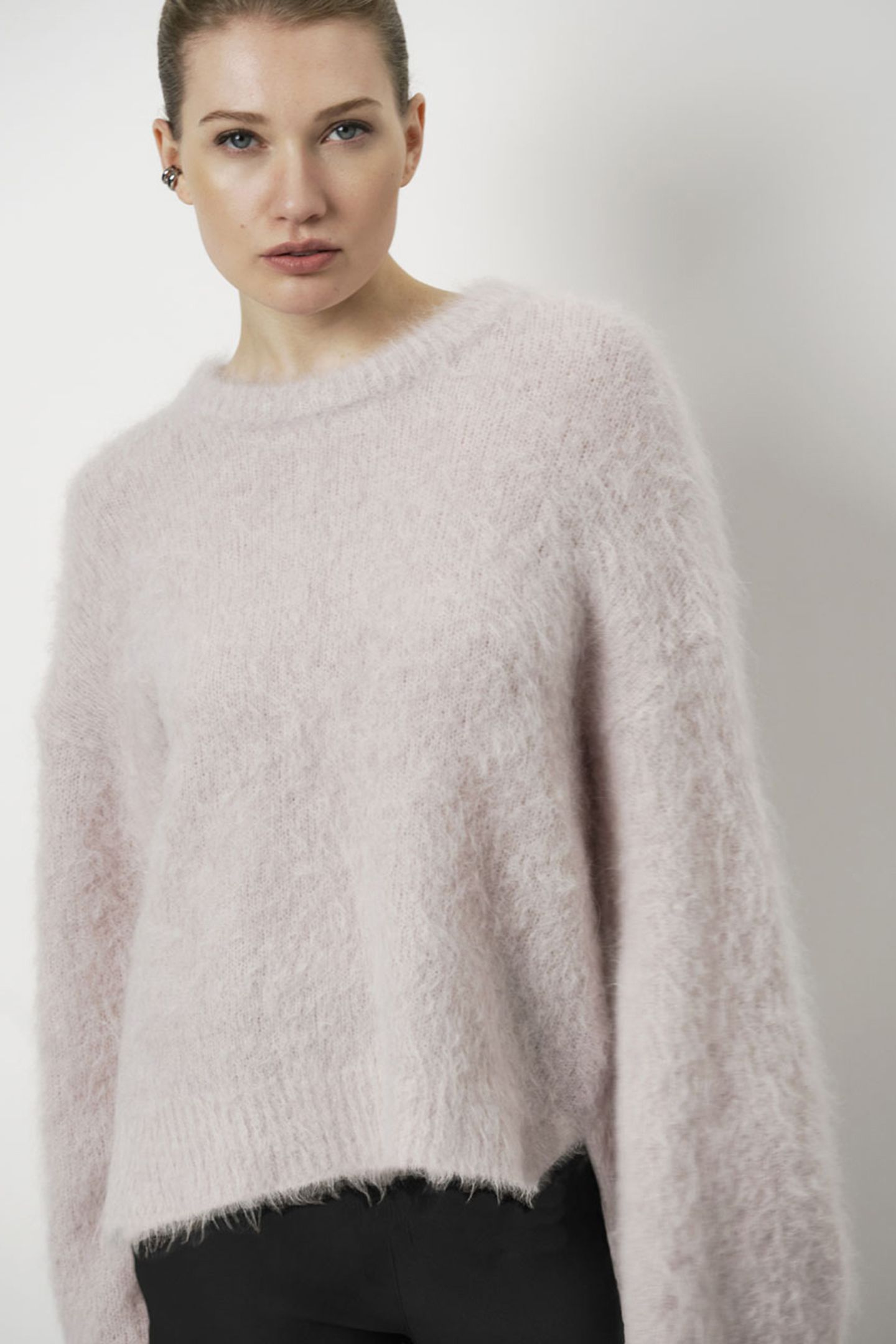 ADDAX CREWNECK SWEATER LOTUS PINK 4